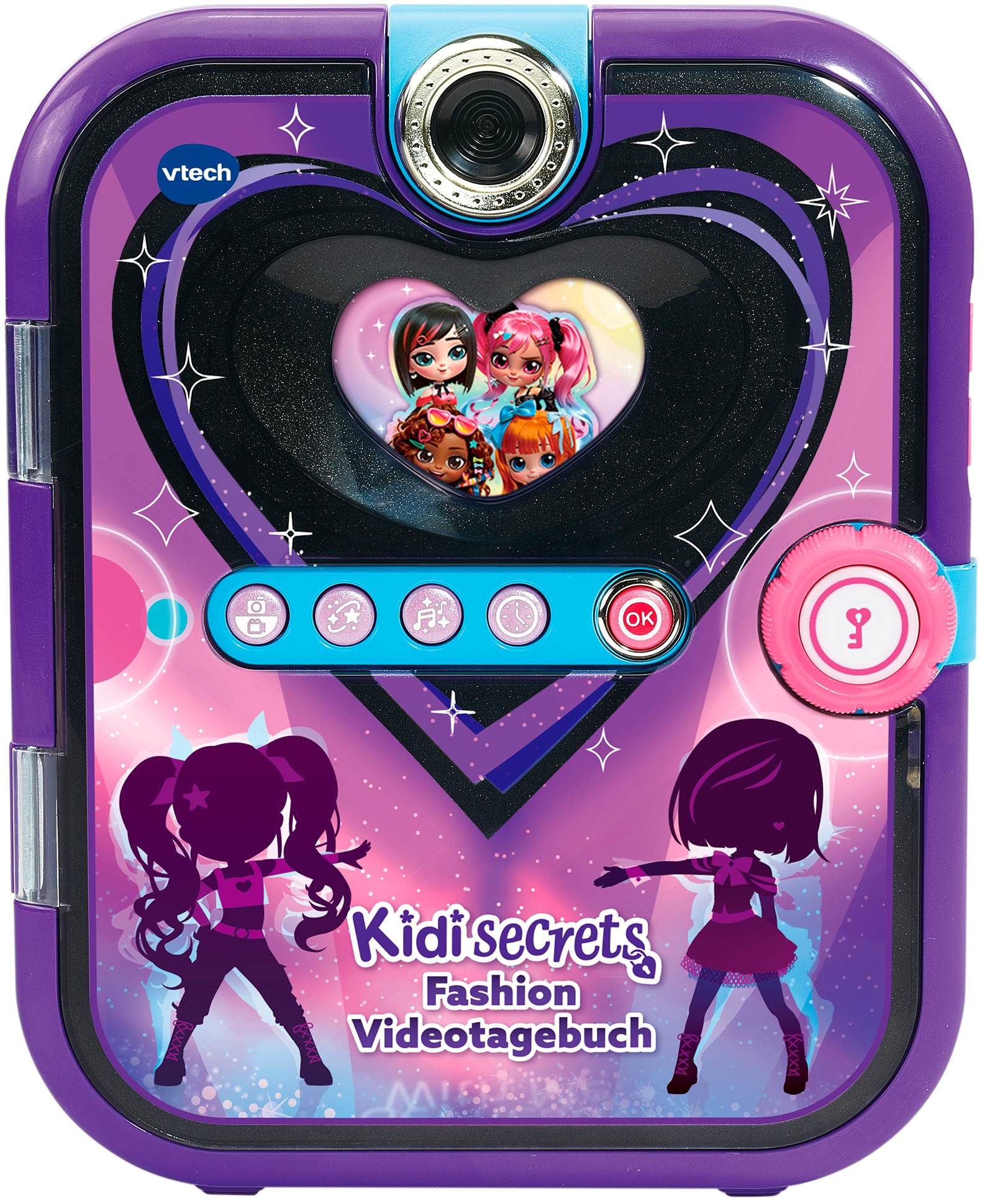 Vtech® Elektronisches Tagebuch »KidiSecrets Fashion Videotagebuch« mit Gesichtserkennung und einen 4-stelligen Zahlencode