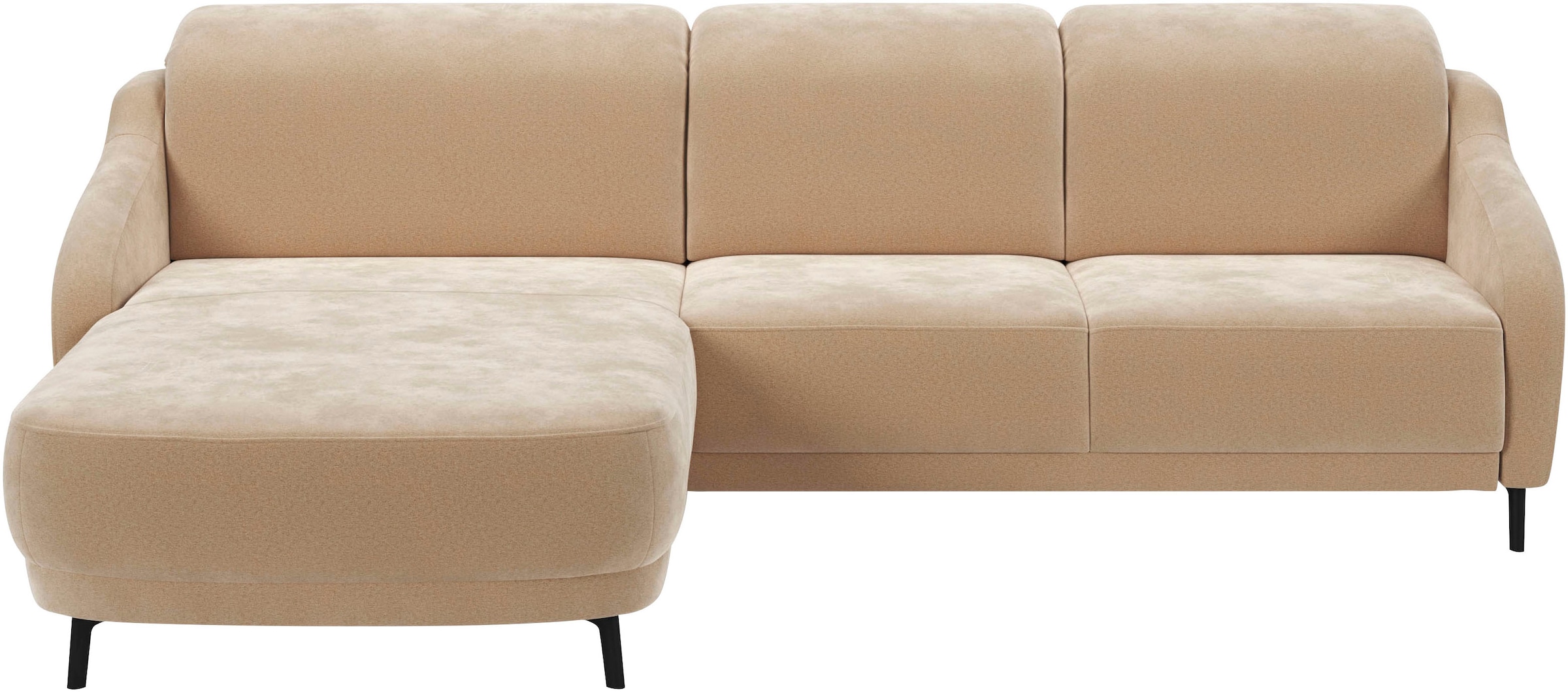 sit&more Ecksofa »Blues L-Form«, wahlweise mit Klapptisch und USB günstig online kaufen