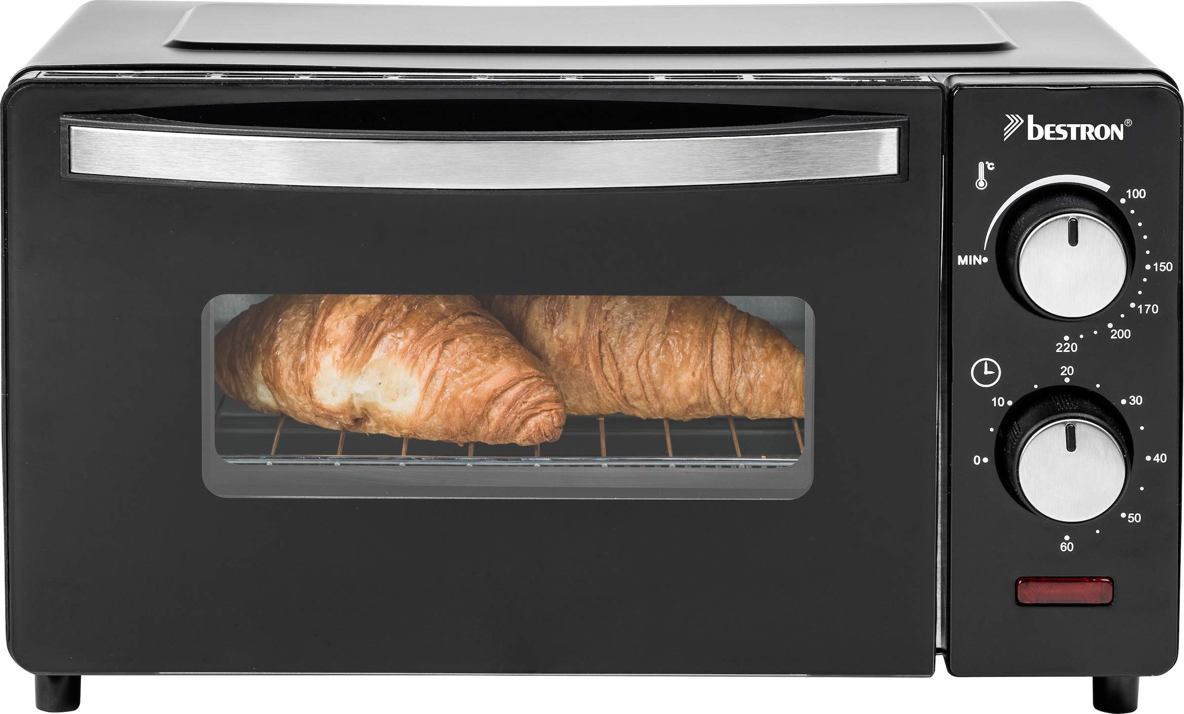 Minibackofen »AOV9 kompaktes Gerät«, 800 Watt, Schwarz