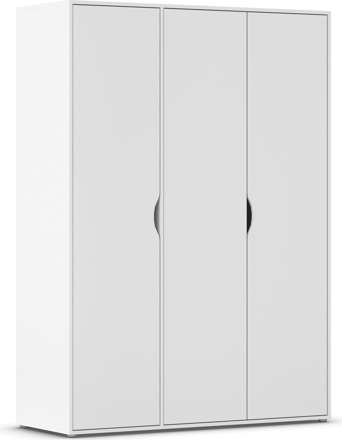 rauch Drehtürenschrank »Kleiderschrank Schrank Garderobe Wäscheschrank NARAI viel Stauraum« in 3 verschiedenen Ausstattungen BASIC/CLASSIC/PREMIUM,  Griffausfräsungen für eine grifflose Optik TOPSELLER MADE IN GERMANY