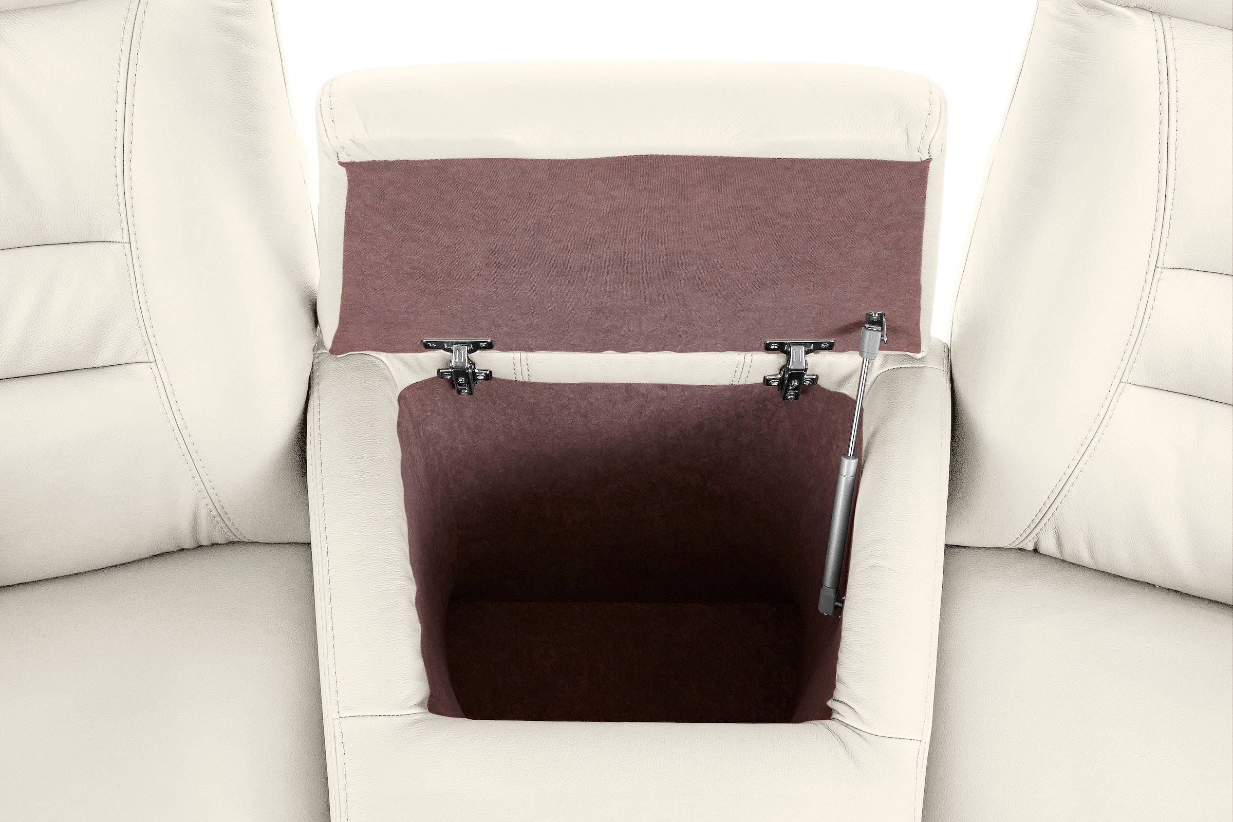 exxpo - sofa fashion 2,5-Sitzer »Ascoli, Kinosofa mit hohem Sitzkomfort, bequeme Armlehnen«, inkl. Relaxfunktion, mit Ablage und Staufach, hohe Rückenlehne
