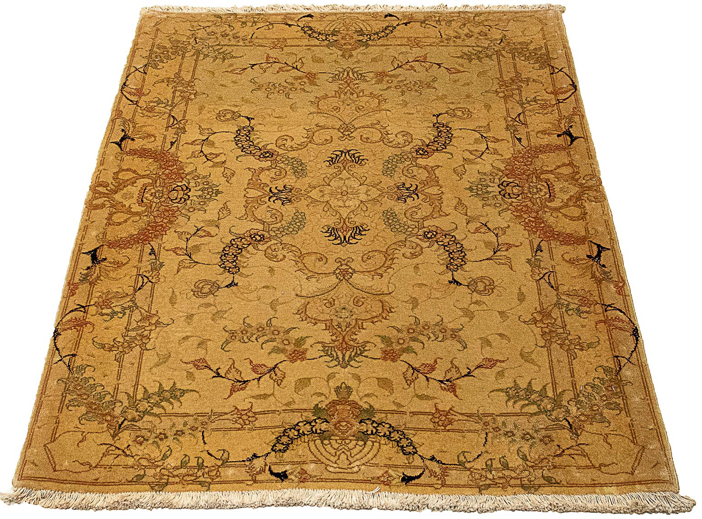 morgenland Orientteppich »Perser - Täbriz - Royal - 116 x 83 cm - braun«, r günstig online kaufen