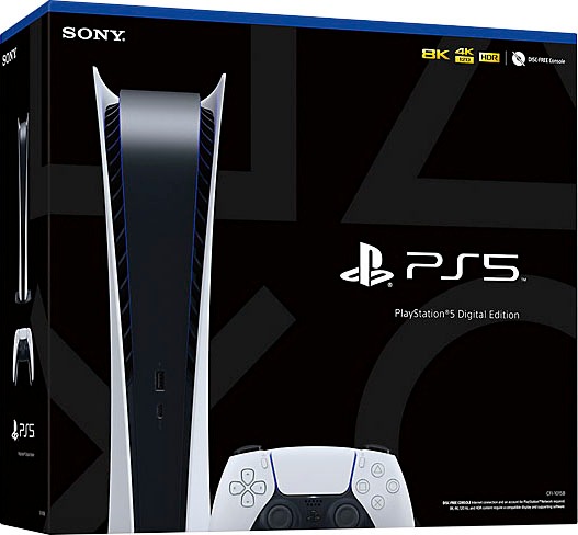 11. Bild von PlayStation 5 Spielekonsole »-Digital Edition«, inkl. Pulse 3D Headset schwarz