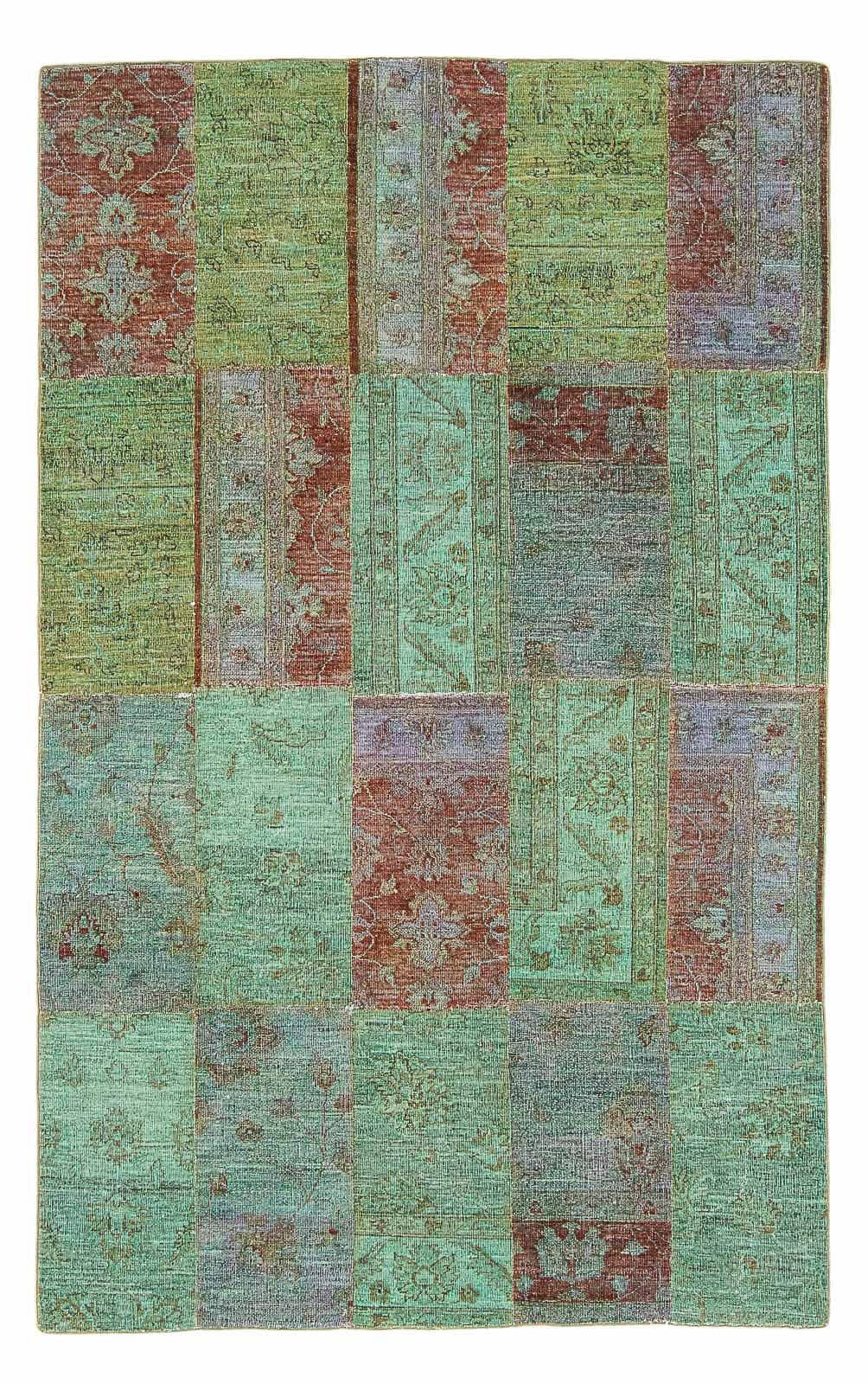 morgenland Wollteppich »Patchwork Patchwork 275 x 182 cm«, rechteckig, 8 mm günstig online kaufen