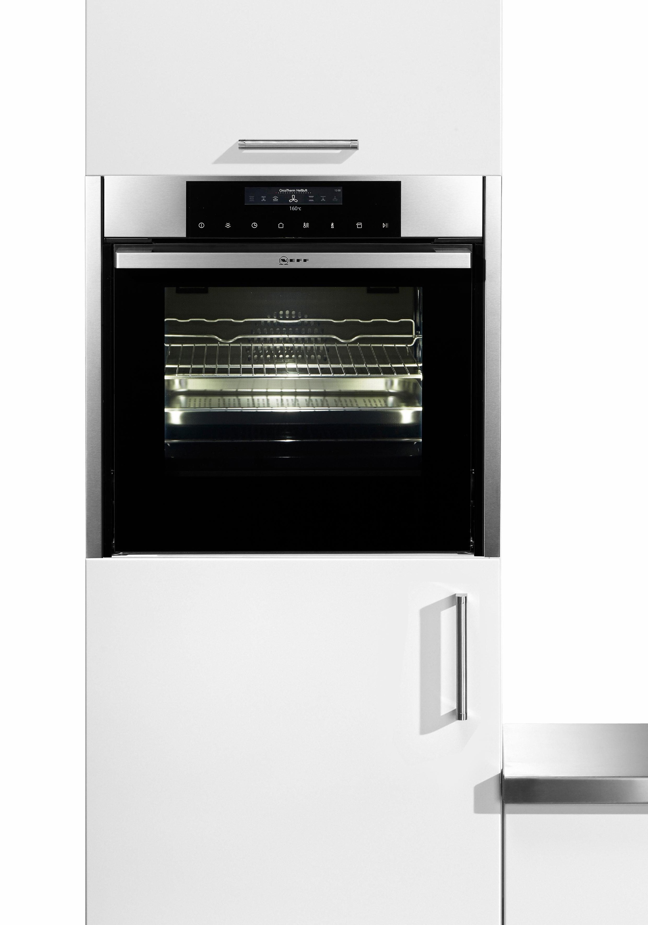 Bild von NEFF Dampfbackofen »B46FT64N0«, N 90, B46FT64N0, mit Teleskopauszug nachrüstbar, easyClean, Slide&Hide®