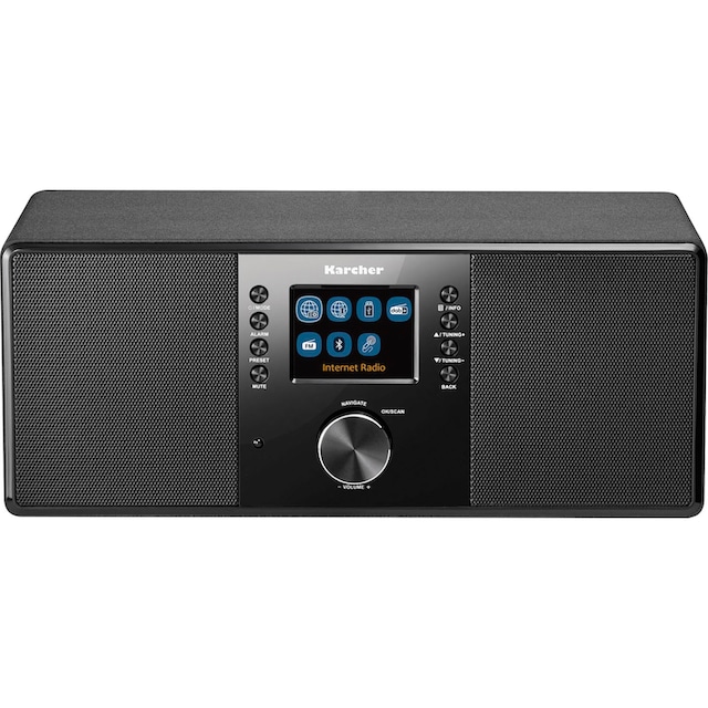 Karcher Internet-Radio »DAB 7000i«, (Bluetooth-WLAN Digitalradio (DAB+)- Internetradio-FM-Tuner mit RDS-UKW mit RDS 14 W) auf Rechnung kaufen