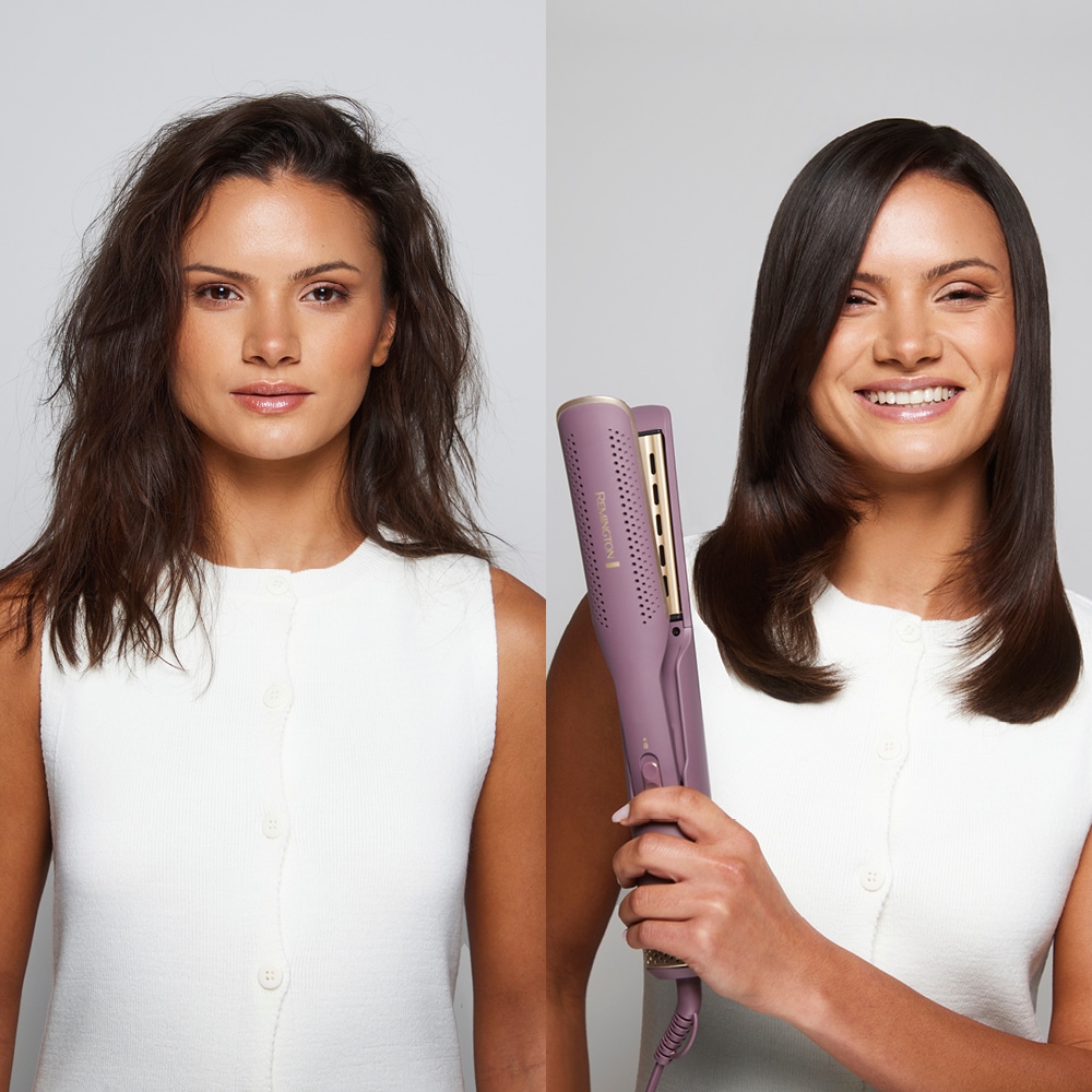 Remington Warmluftbürste »AIRvive2-in-1 Airstyler(AS8930)« 2-in-1 Glätteisen: Nass-& Trockenanwendung, Ionic Air, Anti Frizz