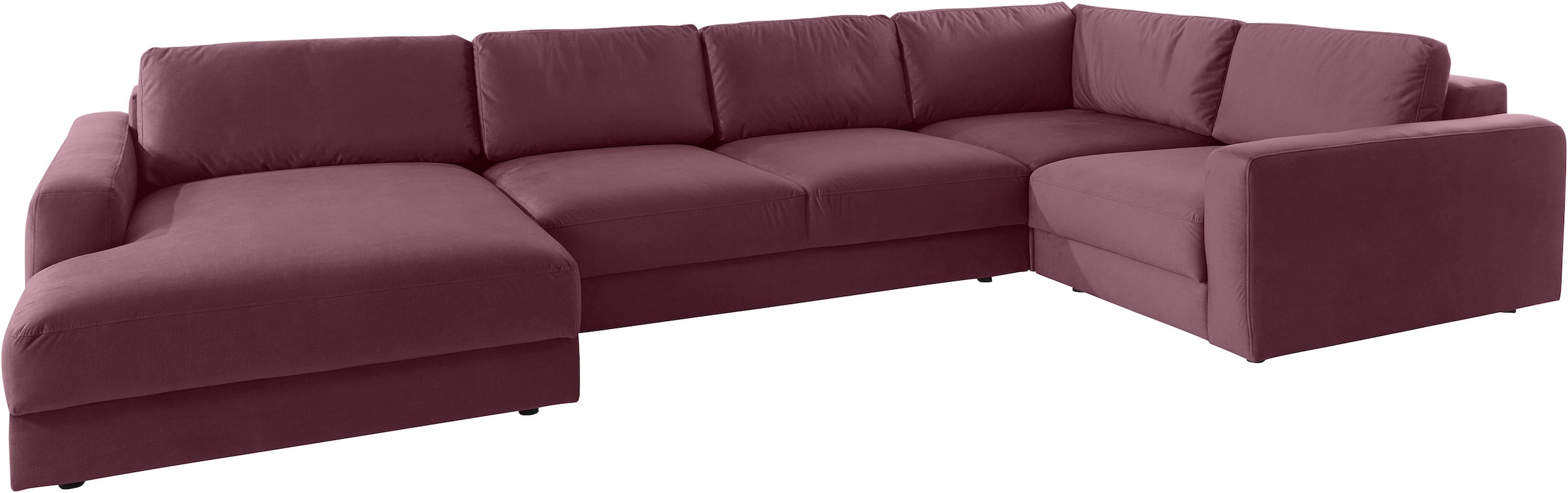 Home affaire Wohnlandschaft »Bloomfield, Mega Polsterprogramm, Breite 405cm günstig online kaufen