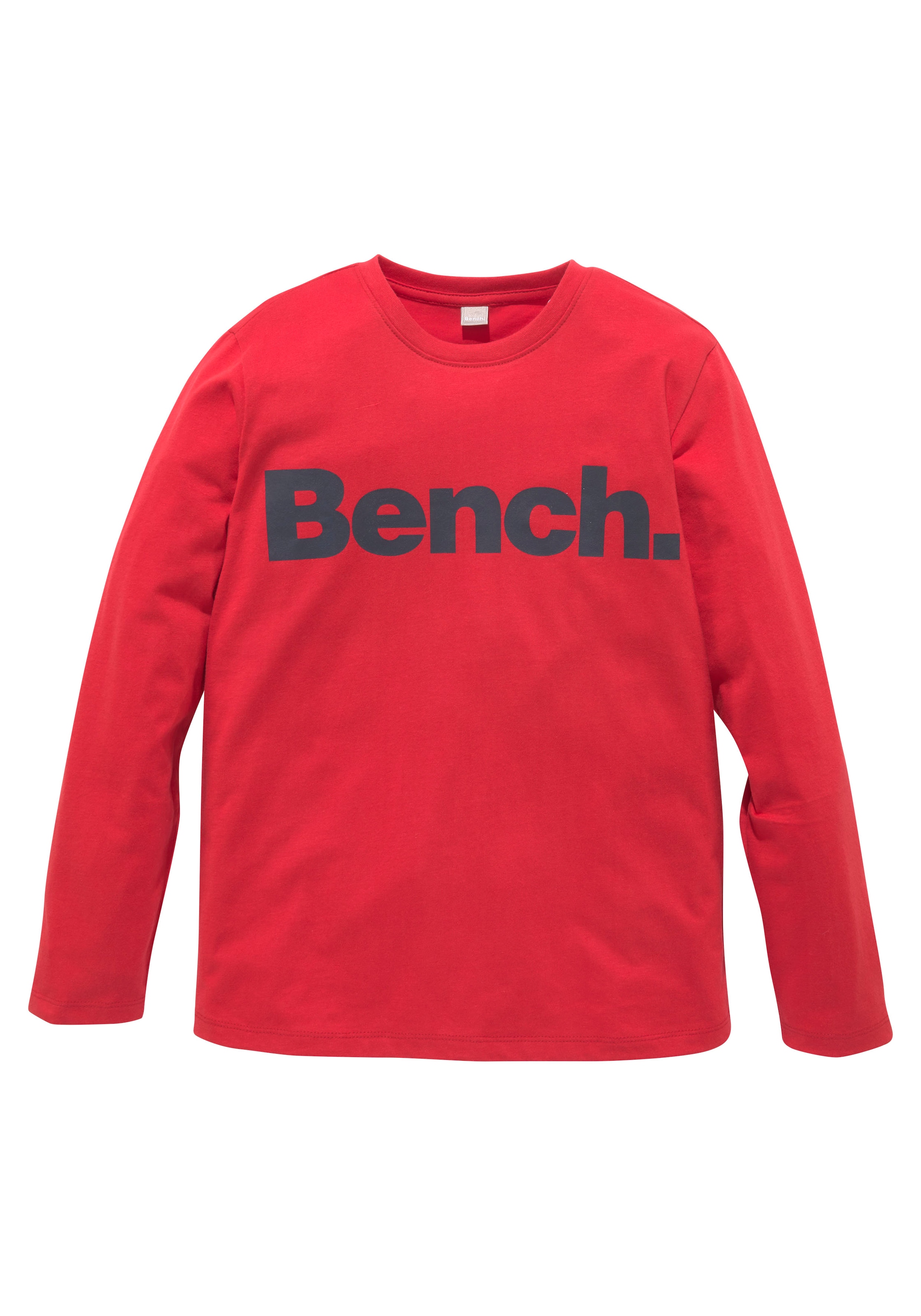 Bench. Langarmshirt »Basic«, in melierter Optik online kaufen