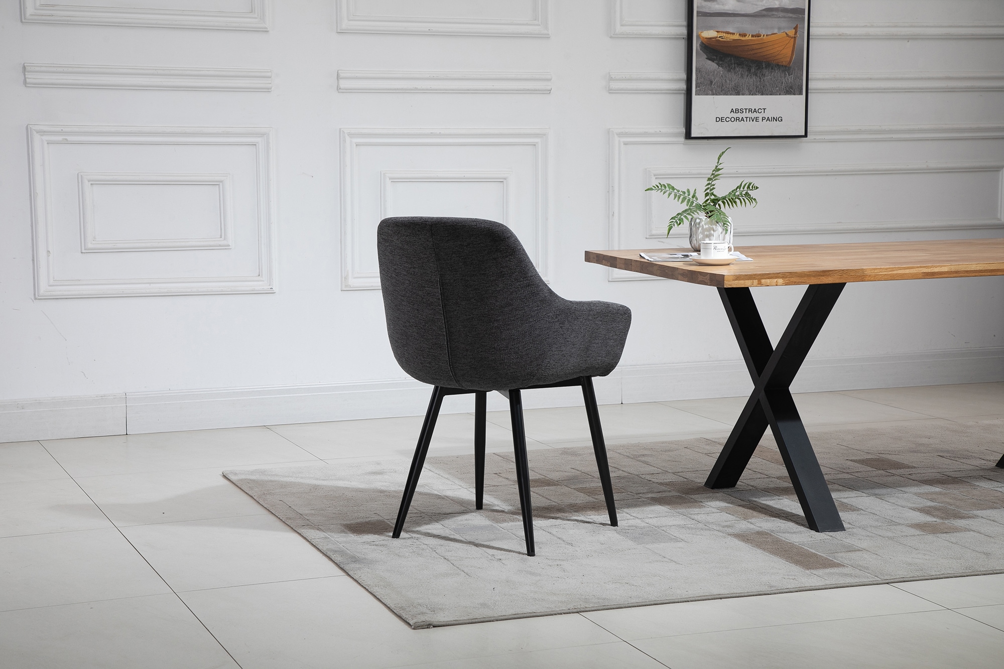 SalesFever Essgruppe, (Set, 5 tlg.), Tischplatte behandelt mit OSMO Hartwachs-Öl in seidenmattem Finish