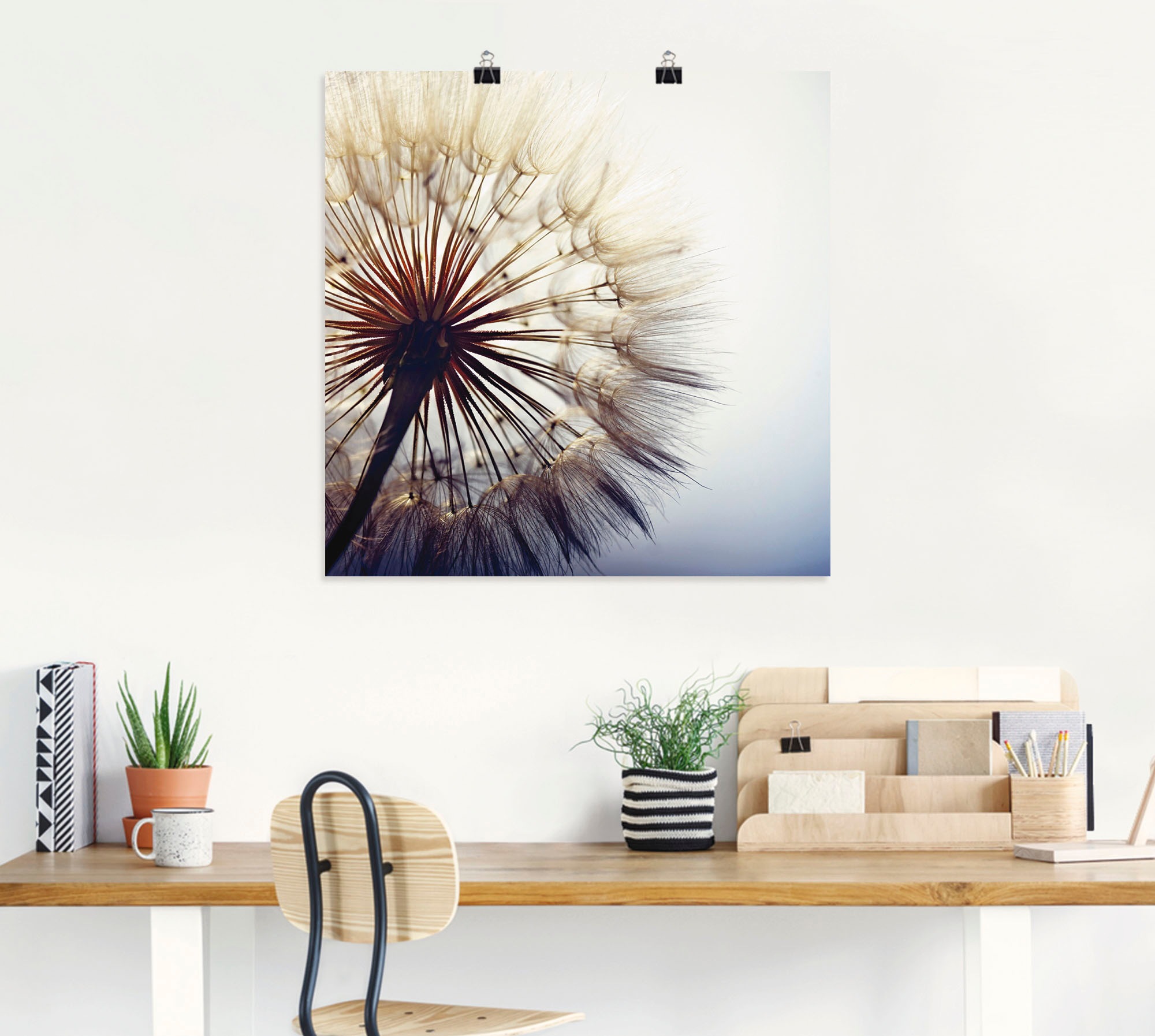 Artland Wandbild »Große Pusteblume« 1 Stk. tlg. als Alubild, Outdoorbild, L günstig online kaufen