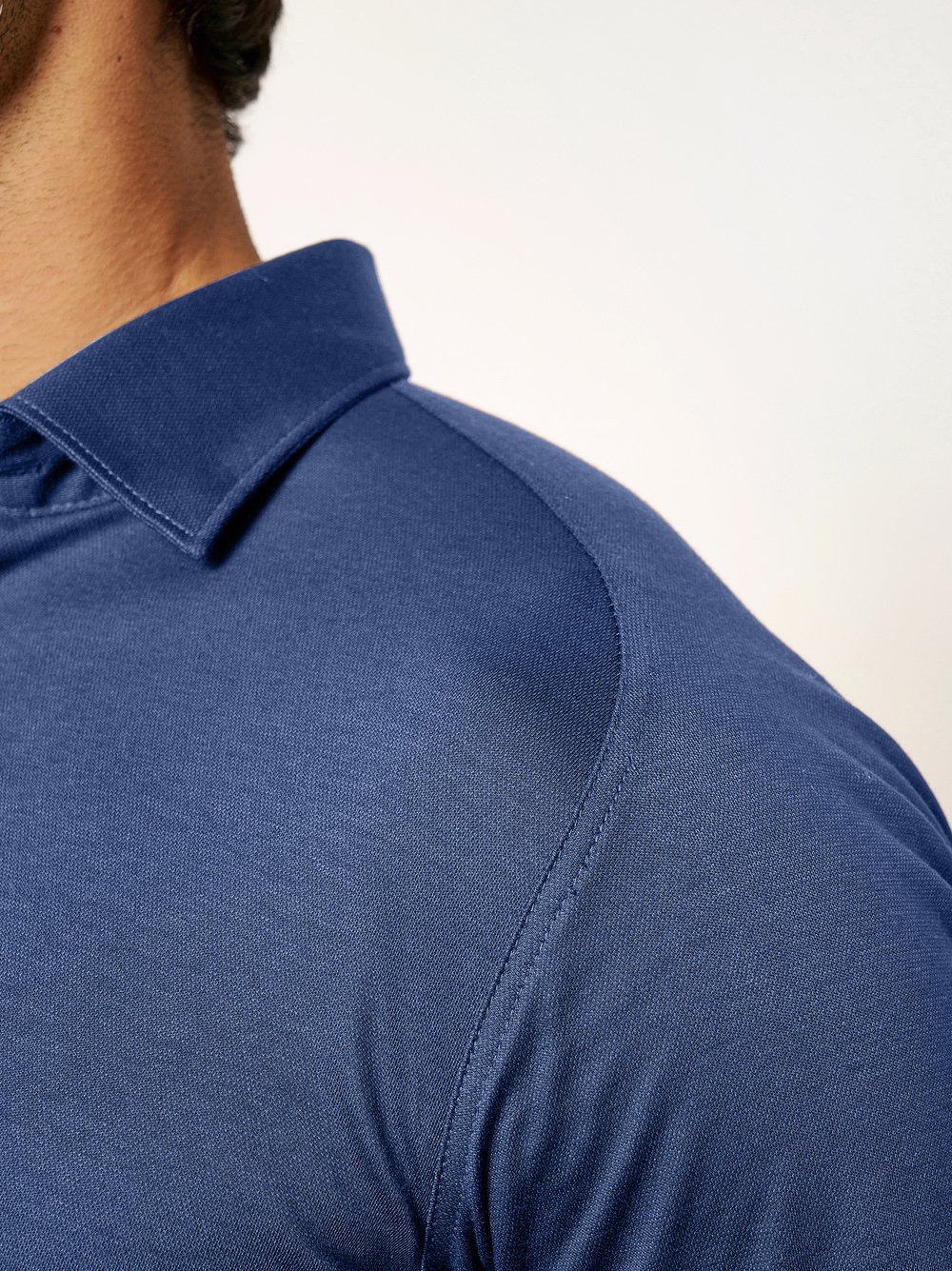 DESOTO Langarmhemd »Jerseyhemd Casual Kent«