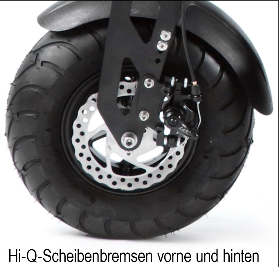 3. Bild von Forca E-Scooter »Speedster Basic«, 45 km/h, 40 km, 48V/15Ah Blei-Gel, klappbar