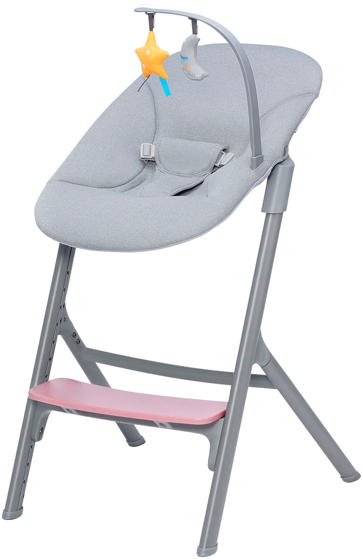 Kinderkraft Kombihochstuhl »LIVY mit CALMEE Wippe« (Set) 2 Stk.mit Wippe