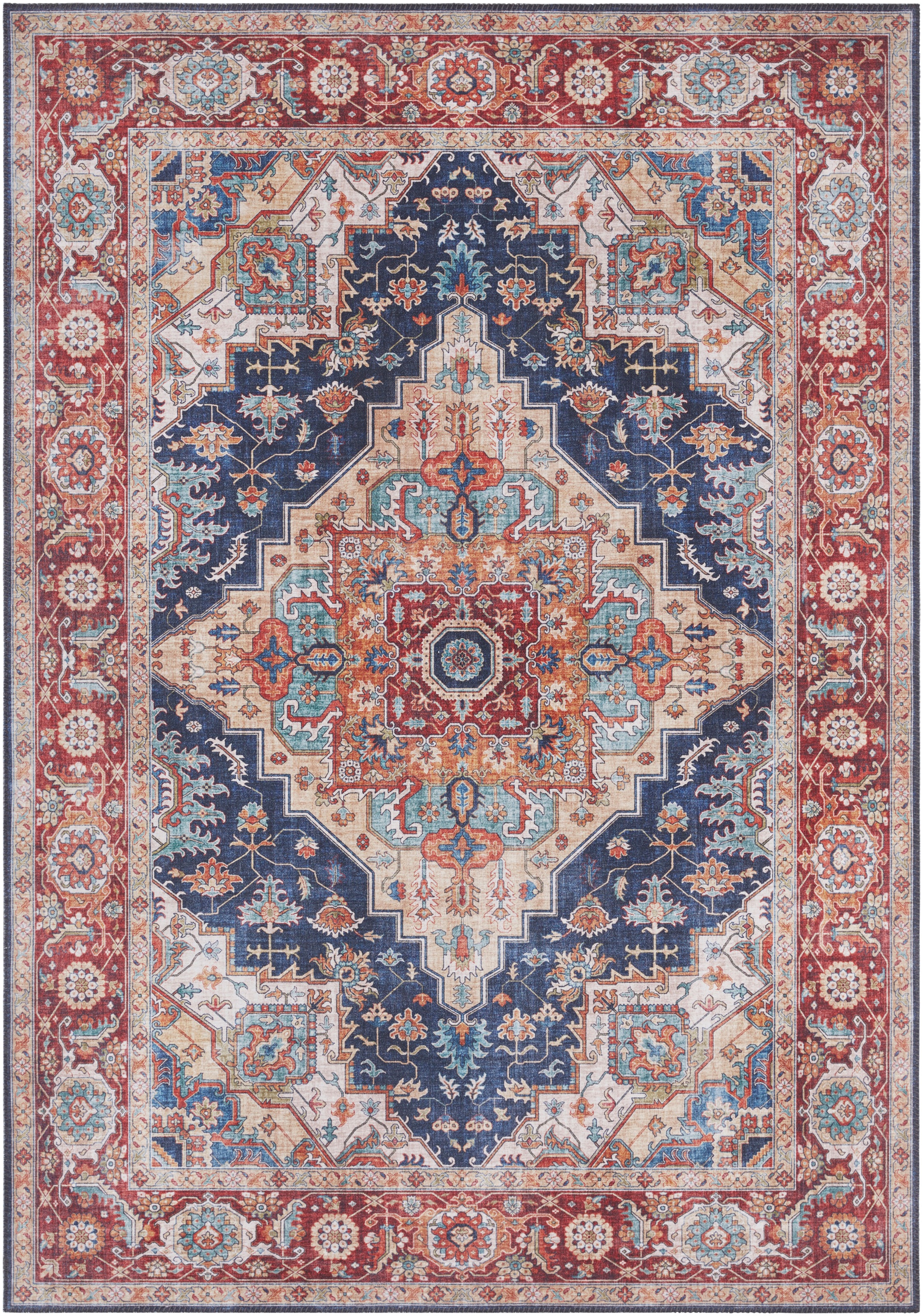 HANSE Home Teppich »Sylla«, rechteckig, 5 mm Höhe, Orientalisch, Läufer, Vi günstig online kaufen