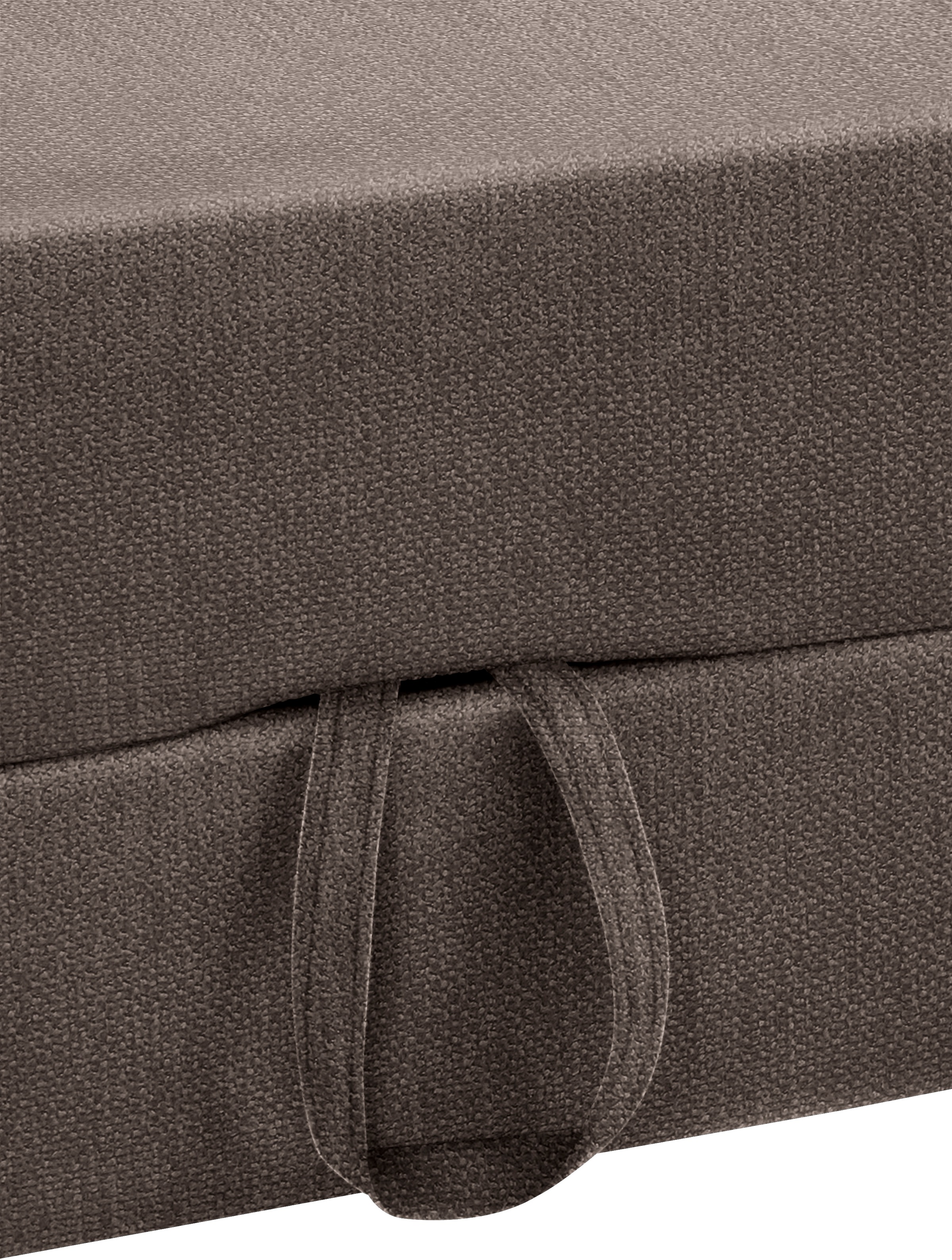 TRENDMANUFAKTUR Wohnlandschaft »Chamber, U-Form«, inklusive zwei Kopfstützen, wahlweise mit Bettfunktion