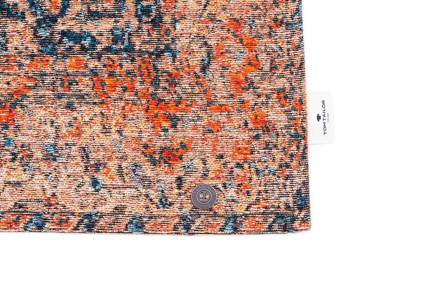 TOM TAILOR HOME Teppich »Funky Orient Kirman«, rechteckig, 5 mm Höhe, Kurzflor, Orient-Optik, Vintage Design