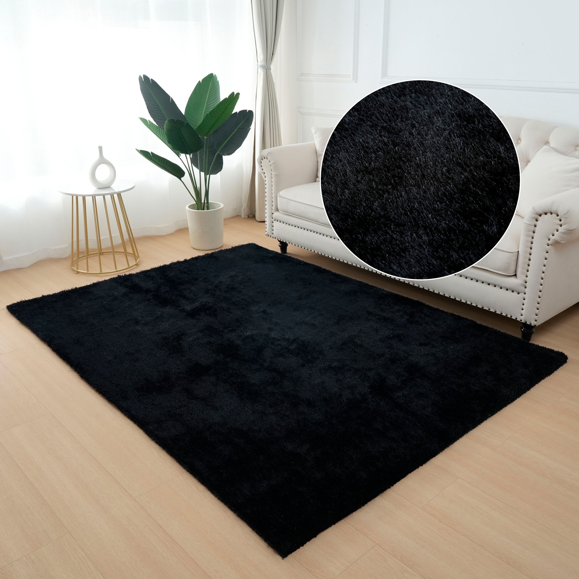 my home Hochflor-Teppich Dana light, besonders günstig online kaufen