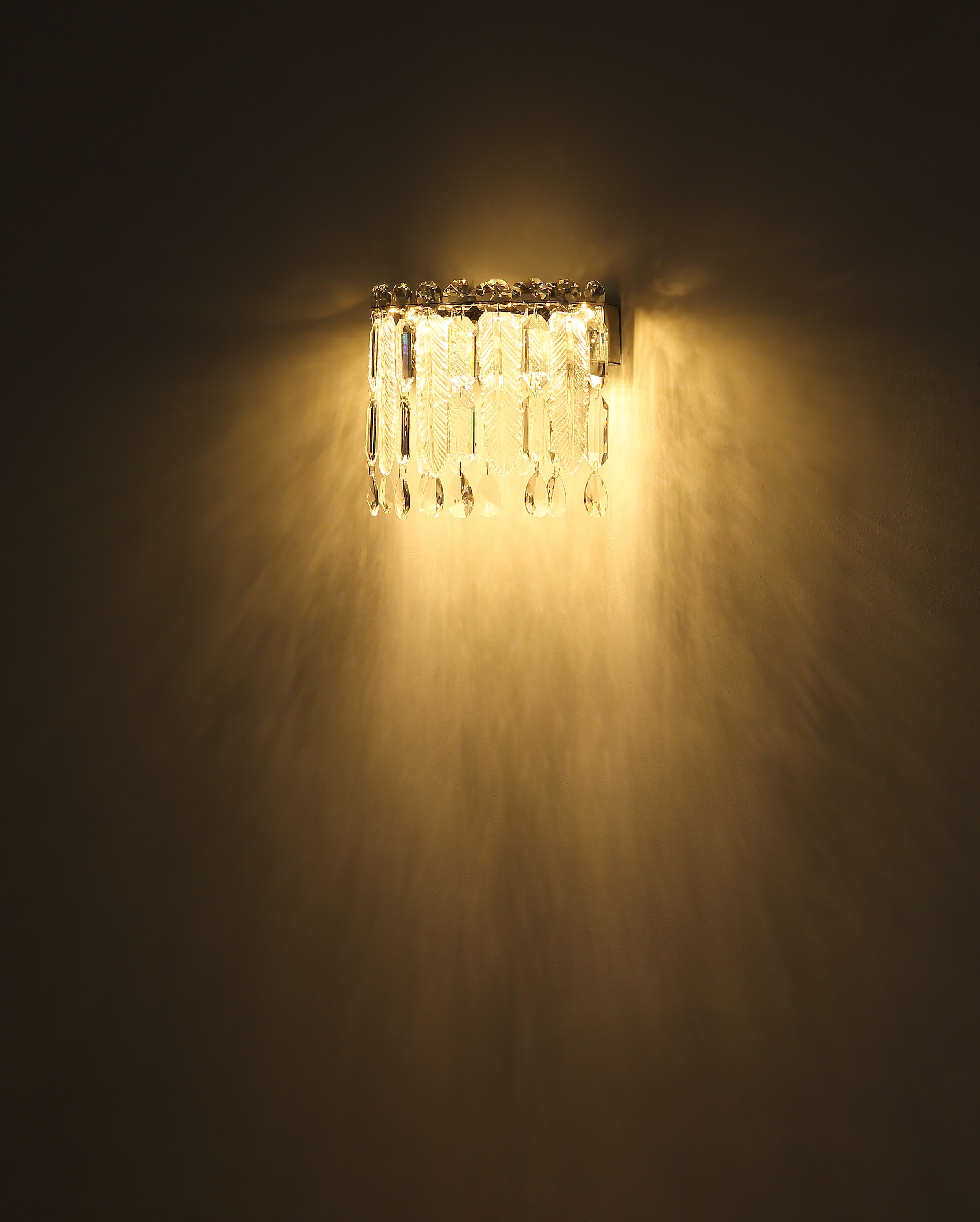 GLOBO LIGHTING Wandleuchte »KLUNKA« LED-Modul 1 Stk. Wandlampe Wand Wohnzimmer Flur Wandbeleuchtung