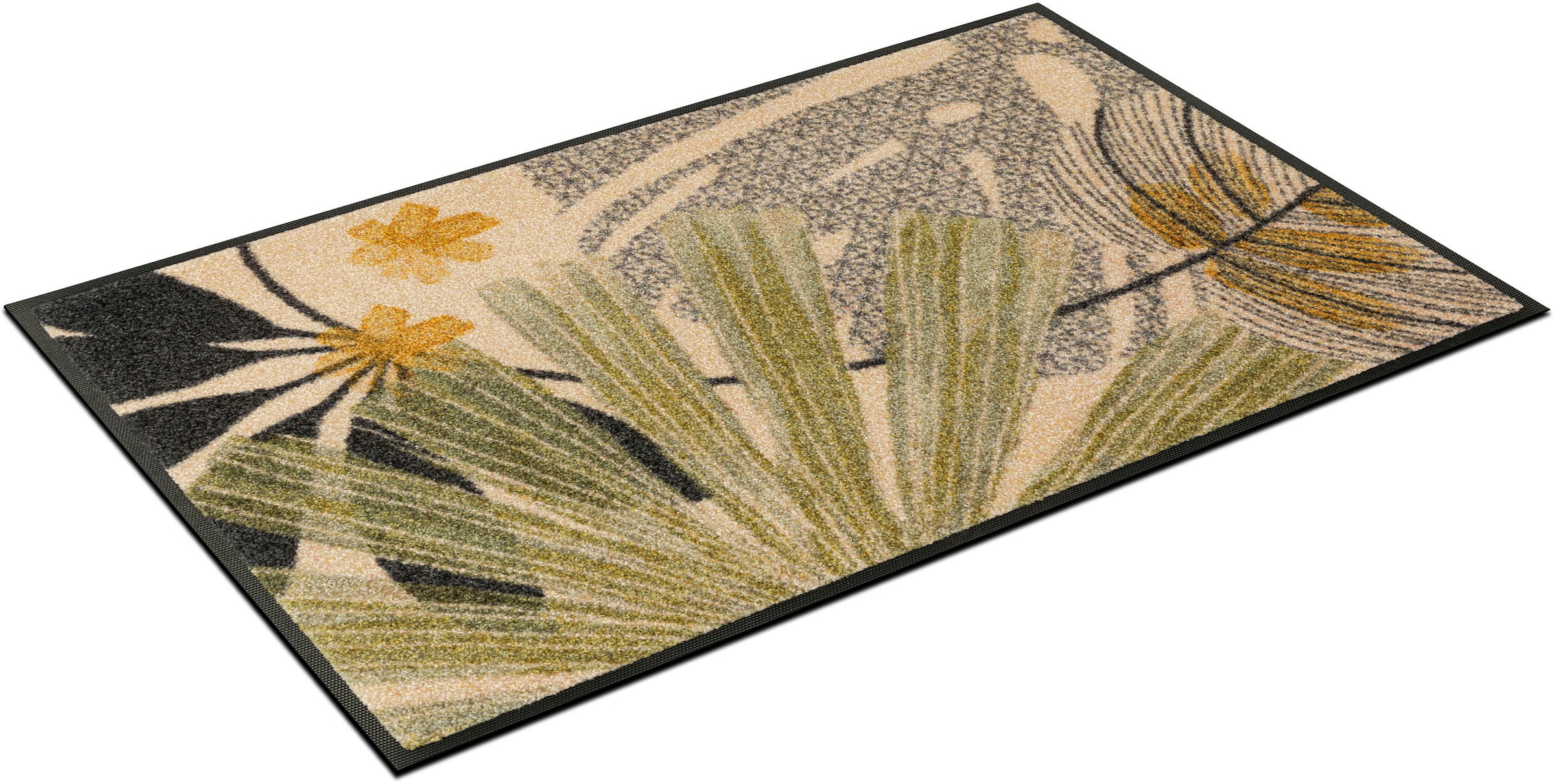 wash+dry by Kleen-Tex Fußmatte »Garden Soul« rechteckig 7 mm Höhe