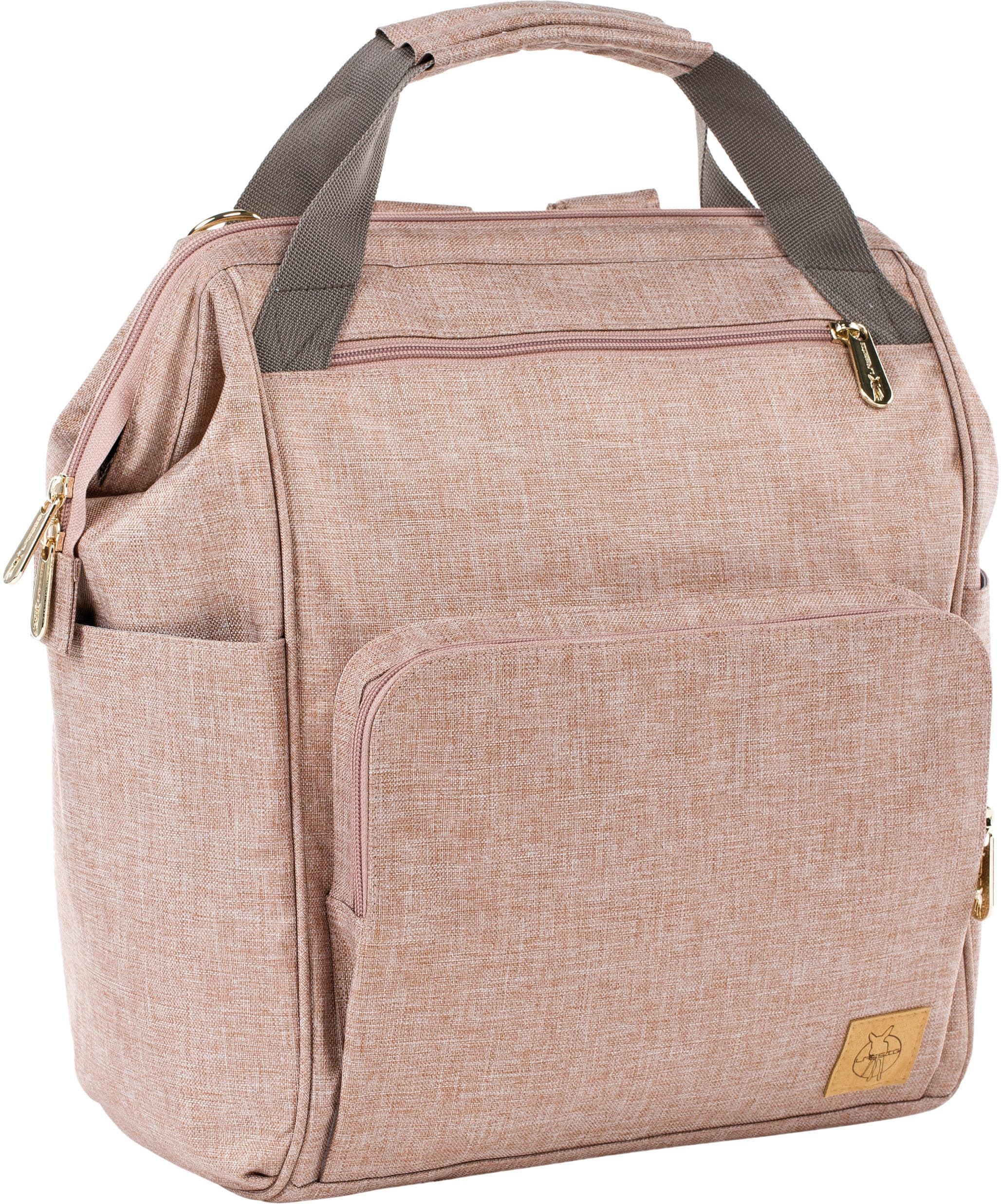 LÄSSIG Wickelrucksack »Glam, Goldie, Backpack Rose«, PETA-approved vegan