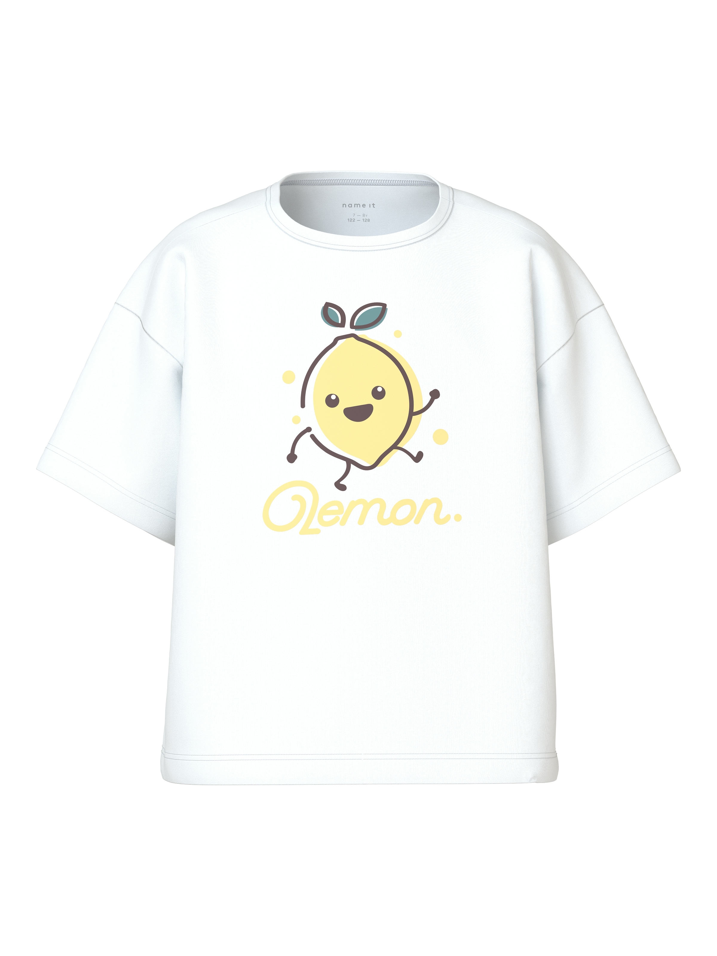 Name It Schlafanzug »NKFNIGHTSET BOXY LEMON NOOS« Set,  Baumwollmischung, mit Zitronen Druck