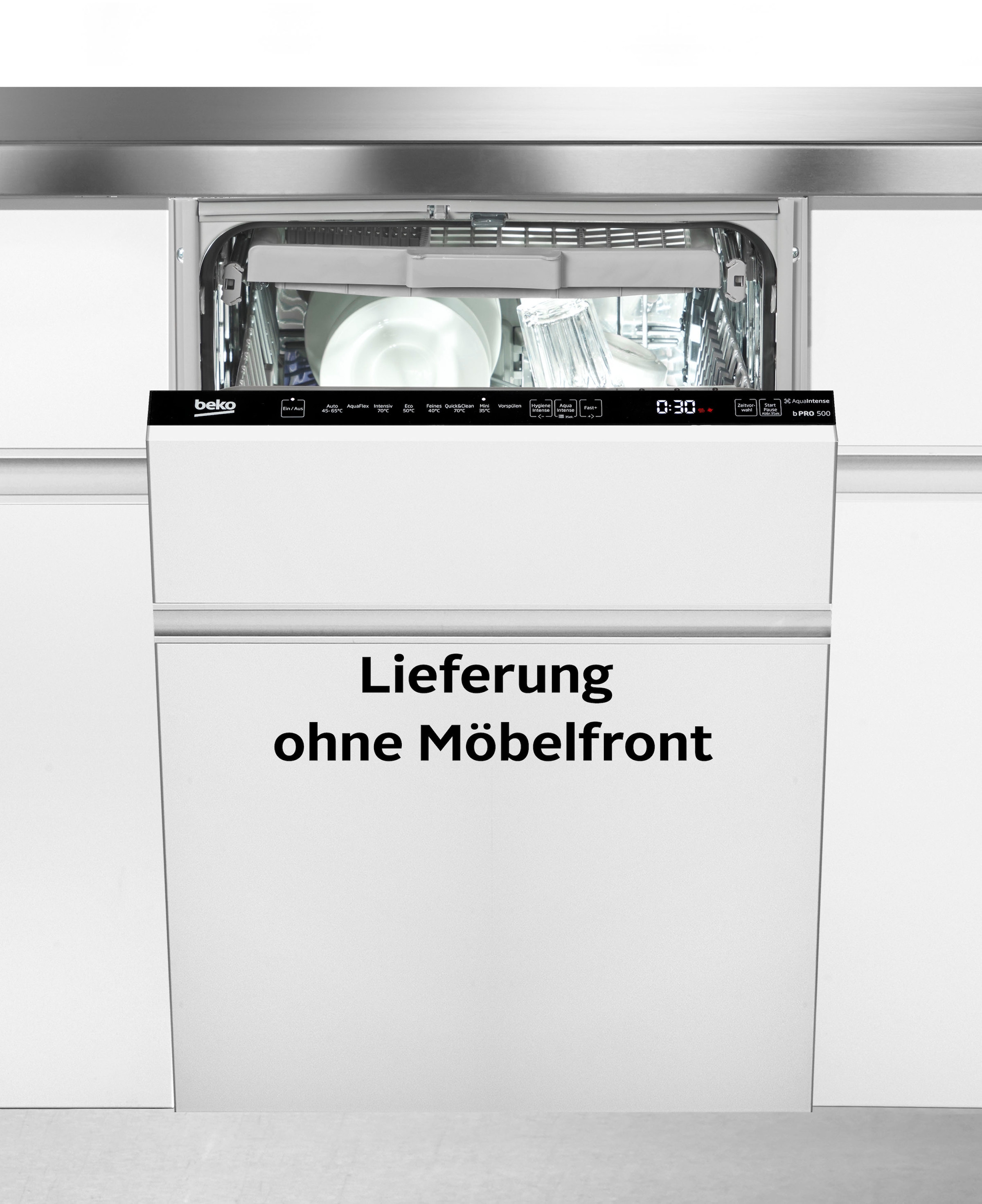 BEKO vollintegrierbarer Geschirrspüler »BDIS38040Q 7681301635«, 10 Maßgedec günstig online kaufen