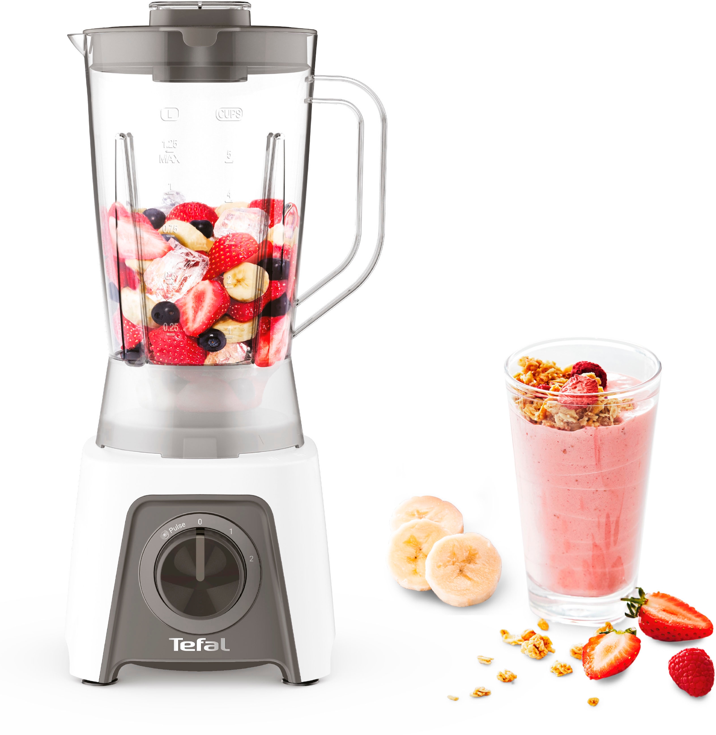 Tefal Standmixer »BL2C01 Blendeo«, 450 W, 1,5 Liter, 2 Geschwindigkeiten + günstig online kaufen