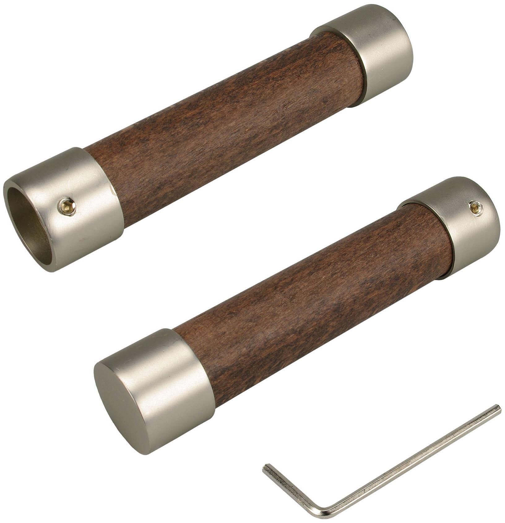 Liedeco Gardinenstangen-Endstück »Baton«, (Set, 2 bequem Ø und Gardinenstangen St.), für 16 mm bestellen schnell