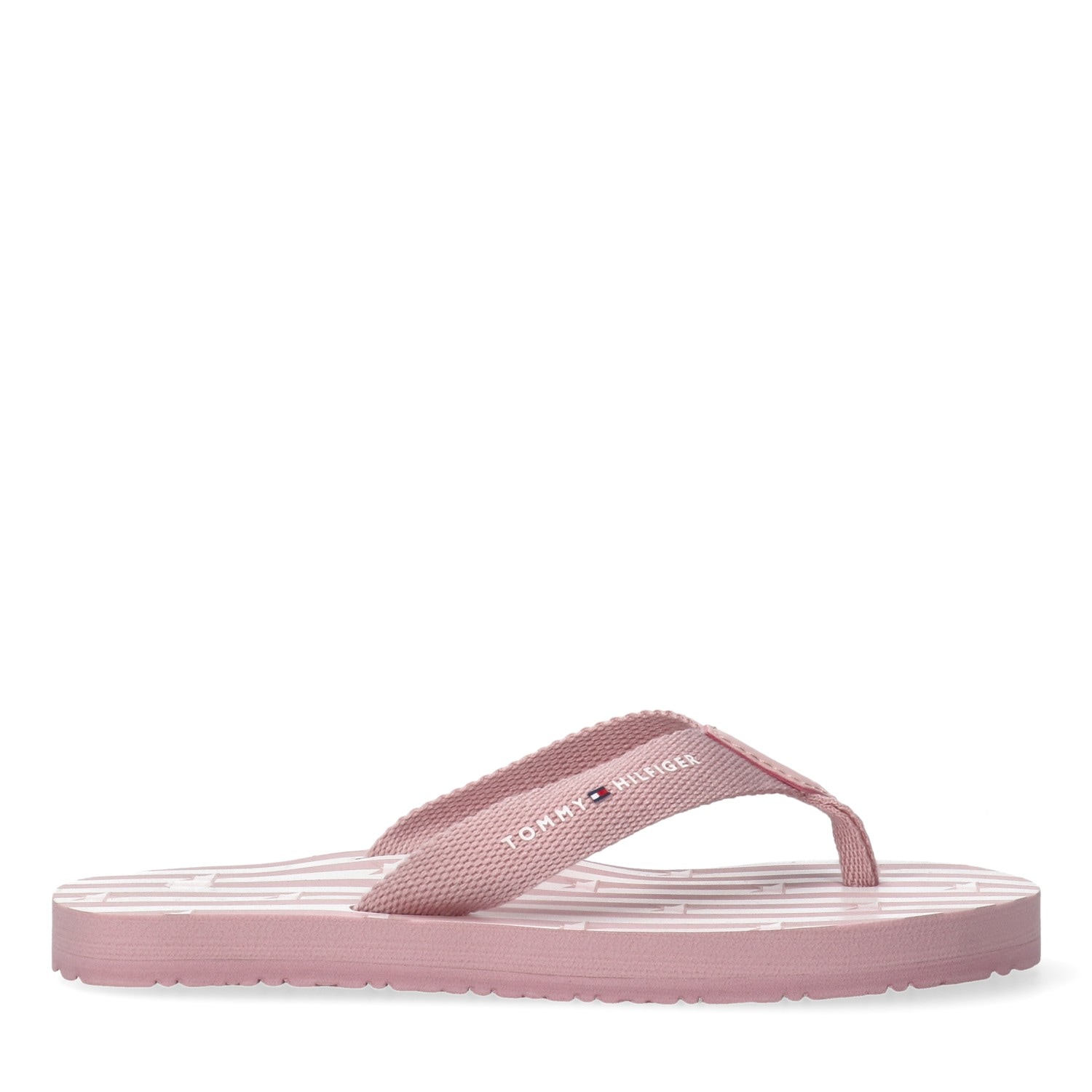 Tommy Hilfiger Zehentrenner  Pool Slides, Schlupfschuh, Strandschuh mit Zehensteg