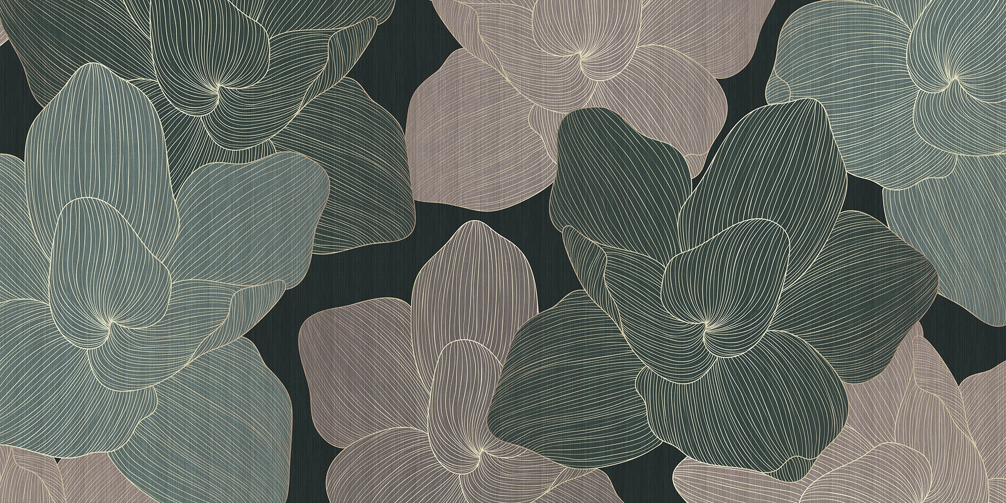 living walls Fototapete »Walls by Patel Secret Place« glatt Fototapete Blumen secret place 5,00 m x 2,50 m 200 g Vlies Premium