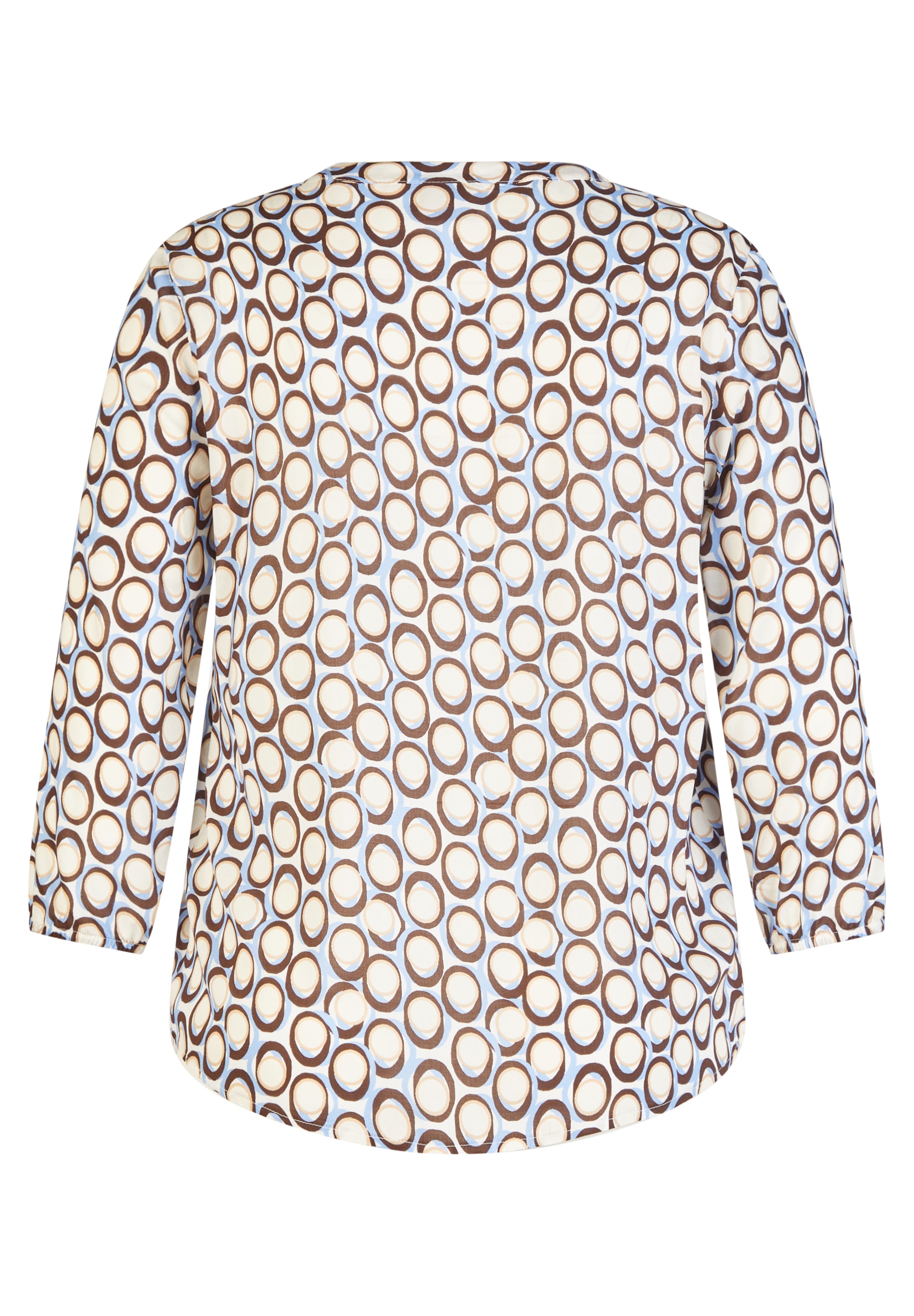 Rabe Druckbluse 3/4-Arm, mit grafischem Muster