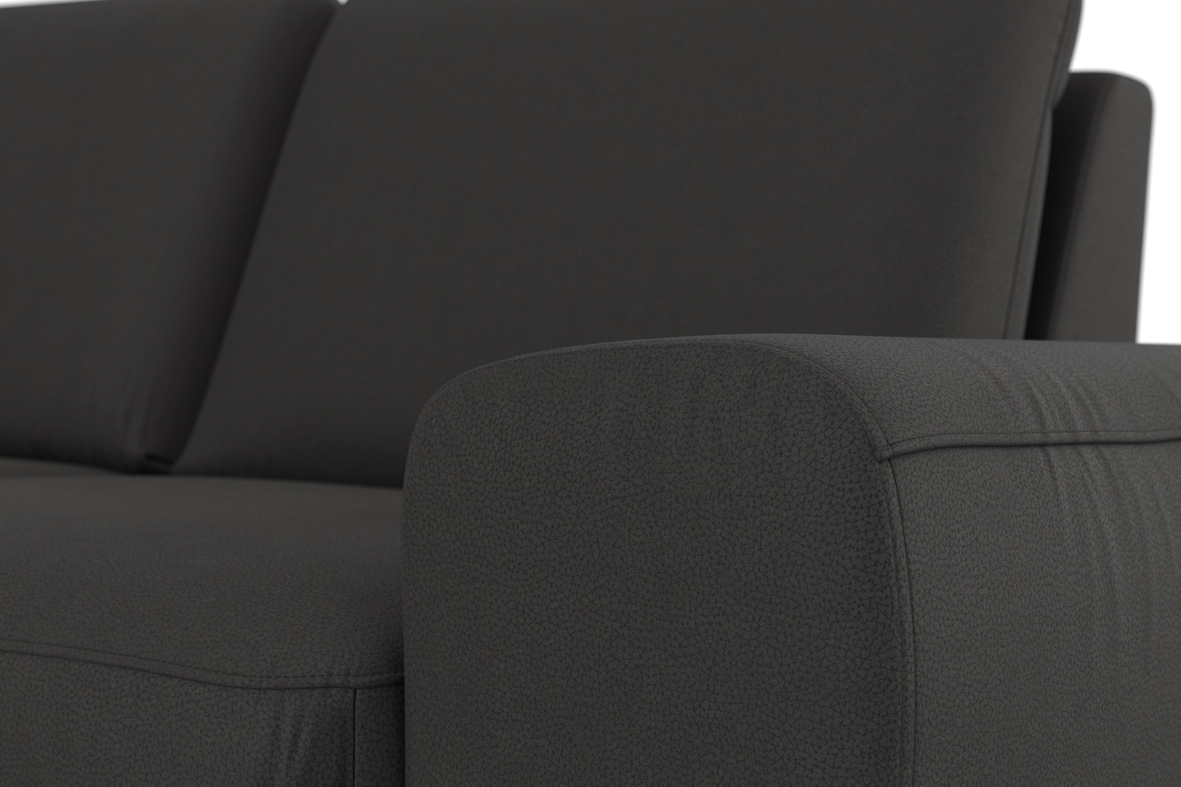 sit&more Ecksofa »Cinturo L-Form«, inklusive Sitztiefenverstellung und Federkern, Sitzhöhe 45 cm