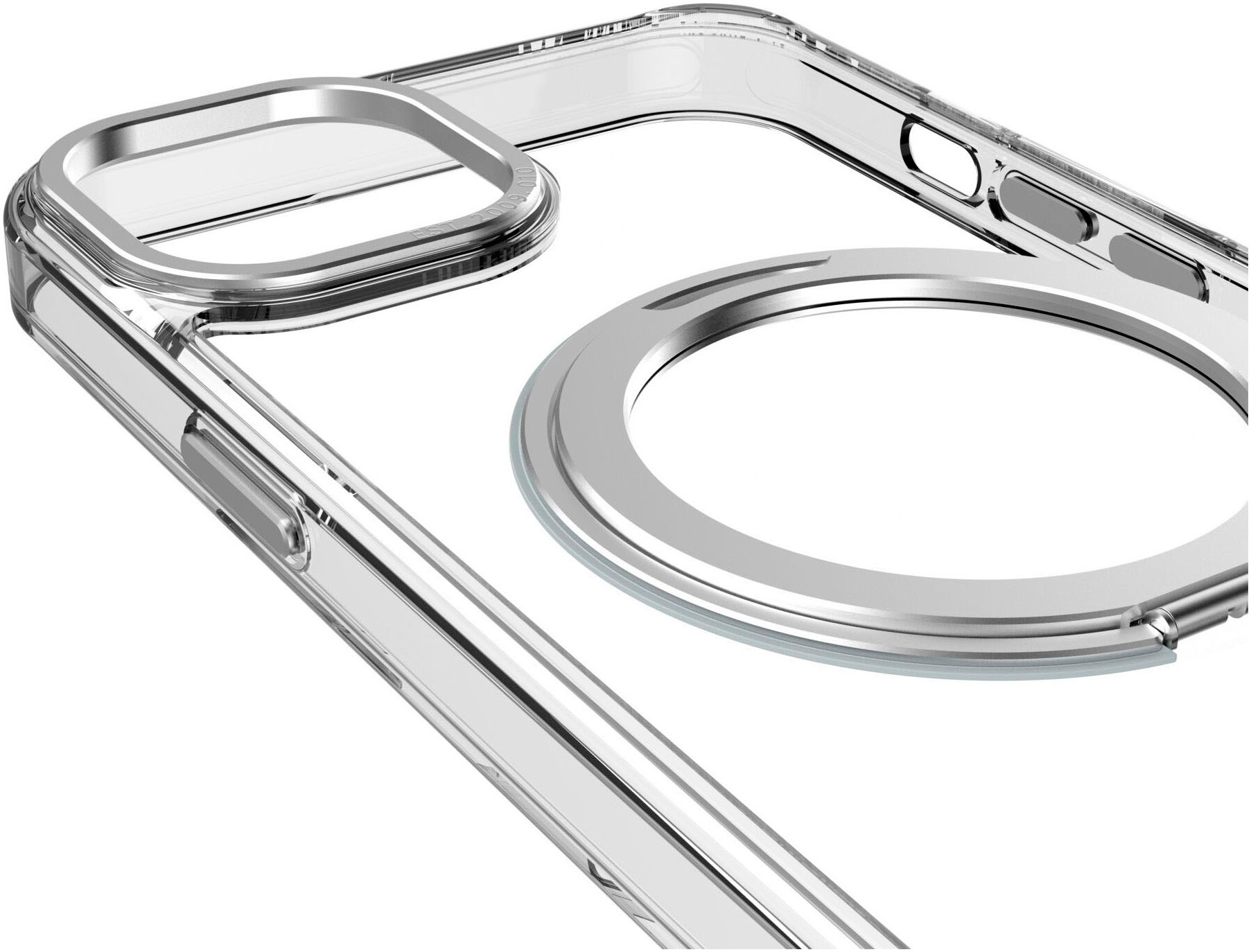 DECODED Smartphone-Hülle »Recycled Plastic Loop Stand BackCover iP 15 Plus«, iPhone 15 Plus, 17 cm (6,7 Zoll)