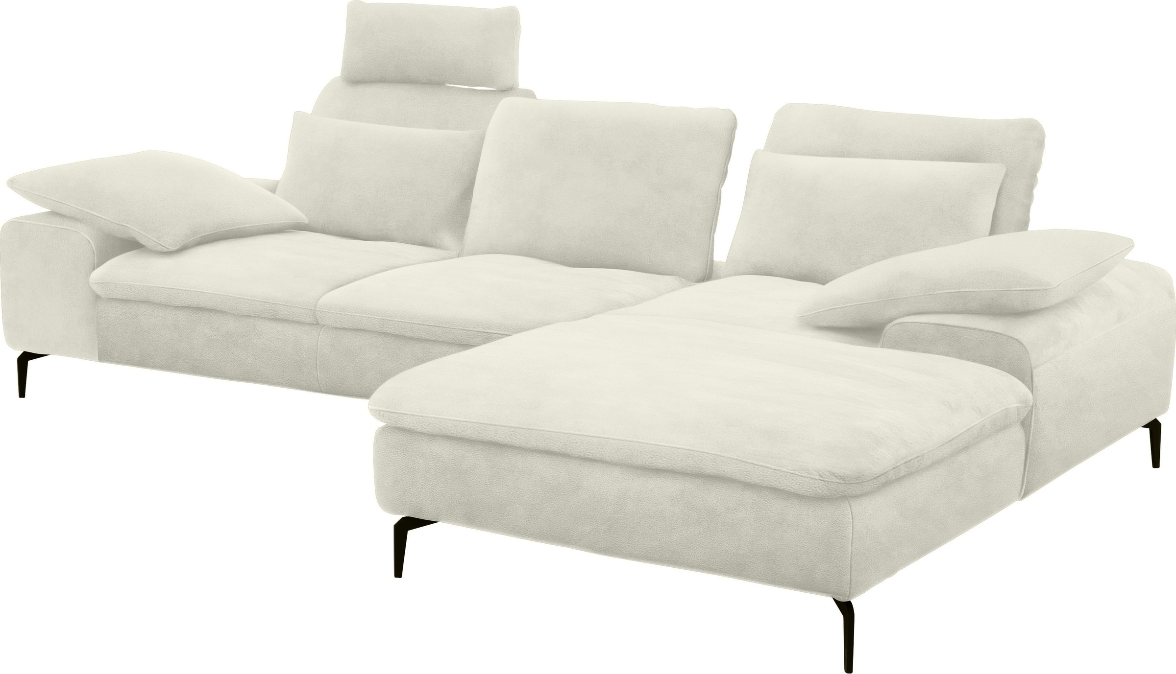W.SCHILLIG Ecksofa »valentinoo, Designsofa, bequem, elegant und zeitlos, L- günstig online kaufen