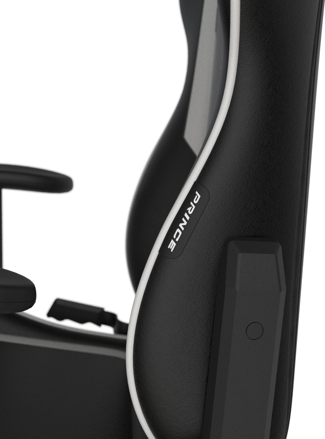 MCA furniture Gaming-Stuhl »DX Racer Prince Gamingchair«, (Set), 1 St., Kunstleder, Gaming,Racing,Design,Lordose,Kissen,Armlehne,drehbar,verstellbar