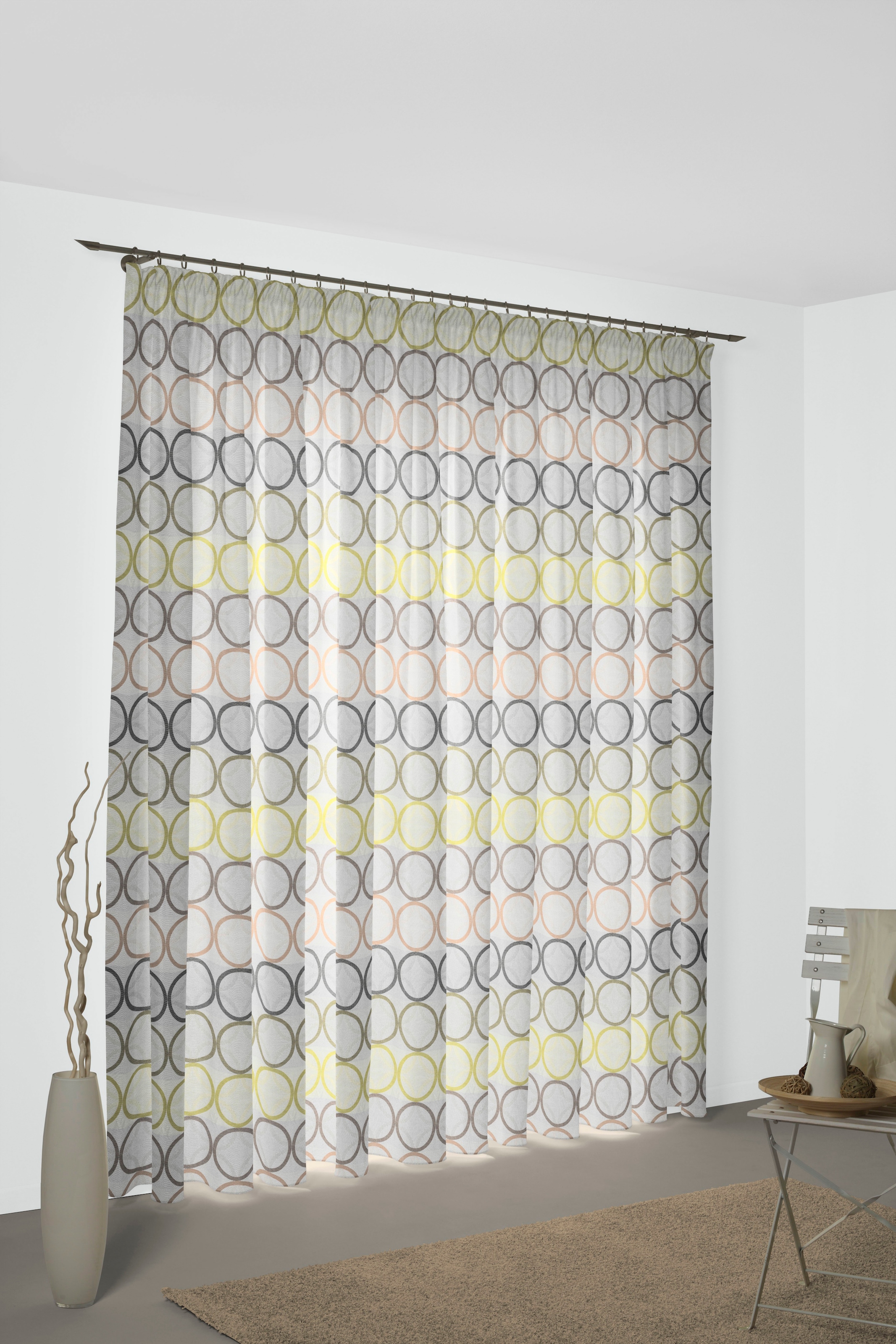 Wirth Vorhang »Zirbello« Multifunktionsband 1 Stk. tlg. günstig online kaufen