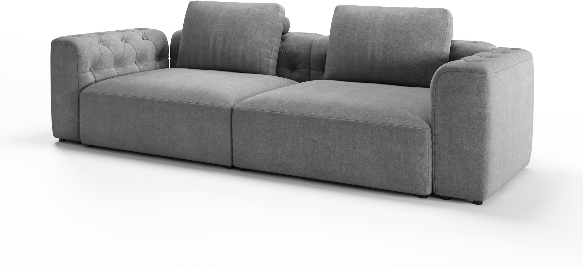 RAUM.ID 2,5-Sitzer »Cushid«, Modulsofa, bestehend aus 2 Teilen, Breite 268 cm