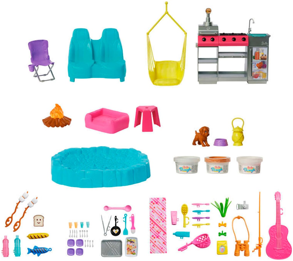 Barbie Spielzeug-Auto »Super Abenteuer Camper«