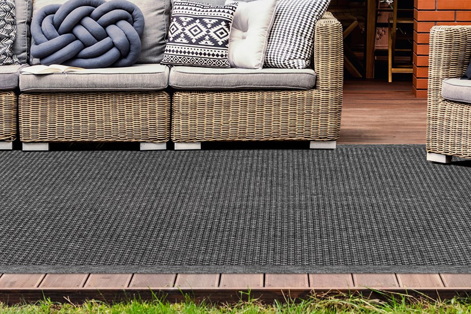 calo-deluxe Teppich »Perugia 1060«, rechteckig, 7 mm Höhe, In- und Outdoor günstig online kaufen