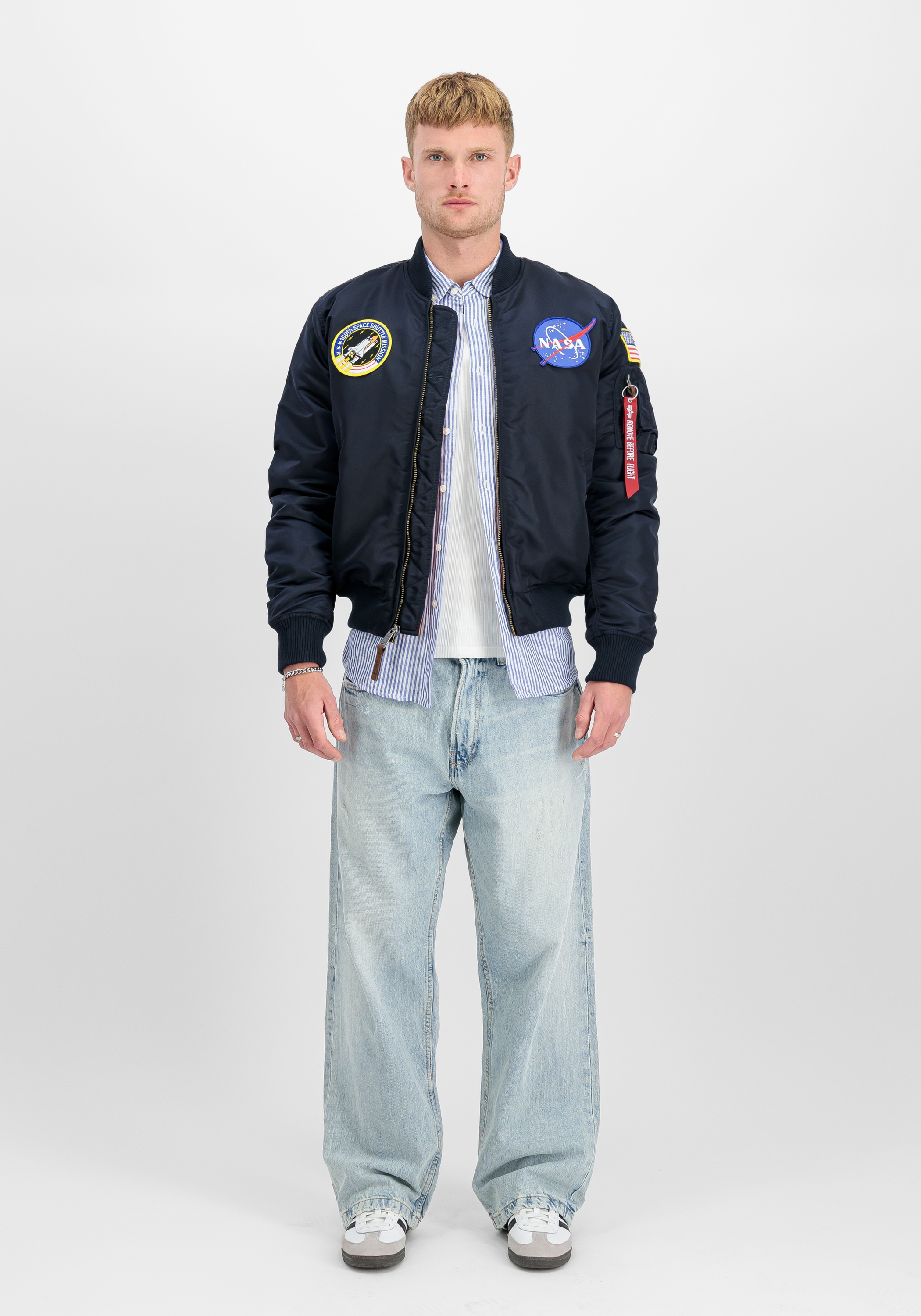 Alpha Industries Bomberjacke »MA-1 VF Vintage Fit NASA«
