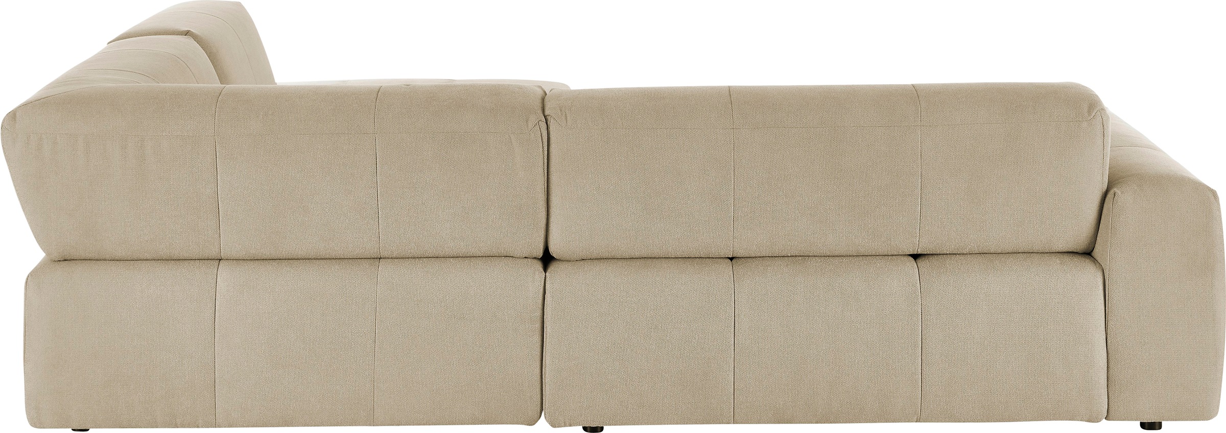 3C Candy Ecksofa »Yoshy Komfortsofa, bequem und modern, hochwertige Verarbeitungsdetails« Zwei verschiedene Sitztiefen durch verstellbare Rückenlehne, L-Form