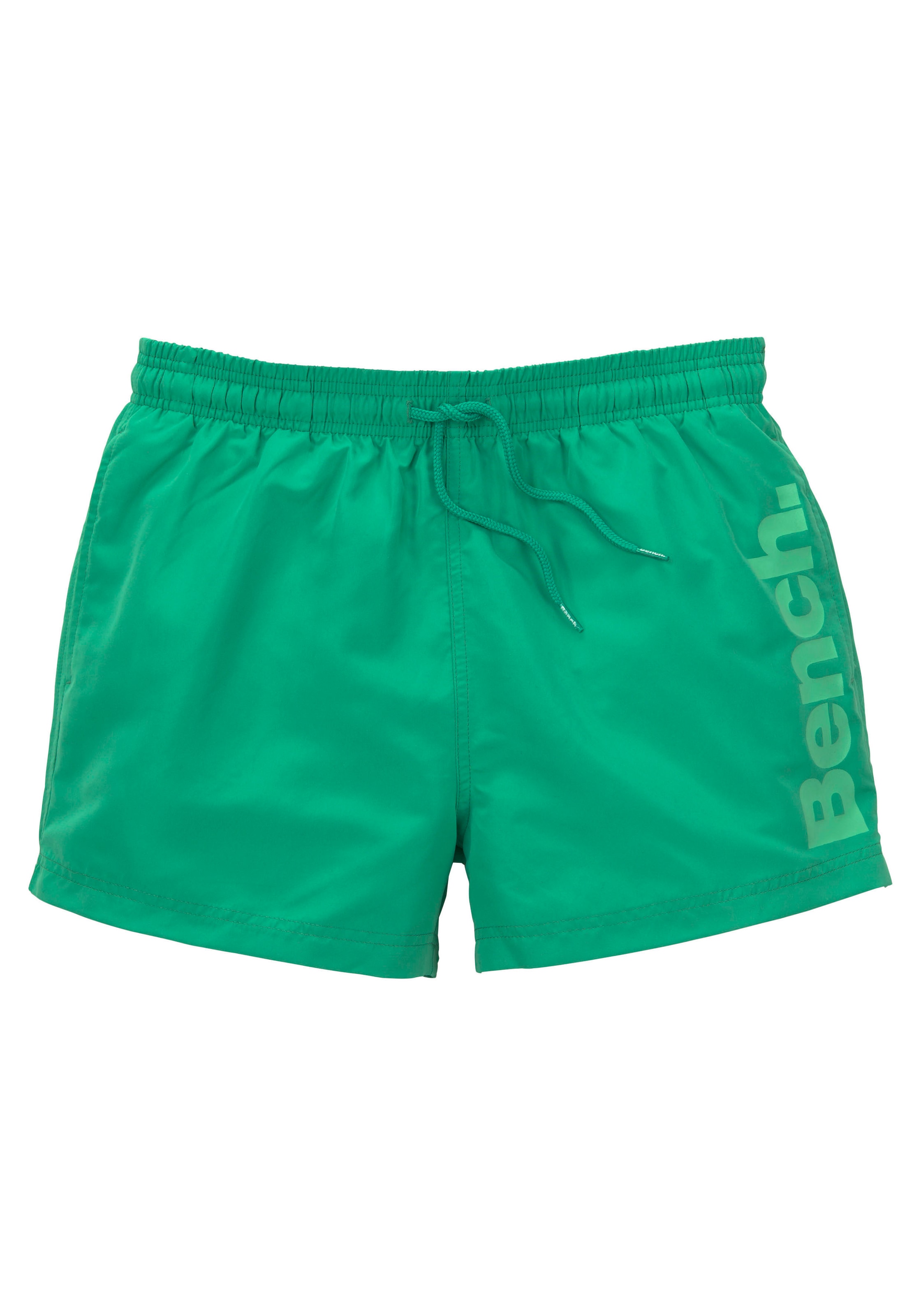 Badeshorts, mit seitlichem Logoschriftzug