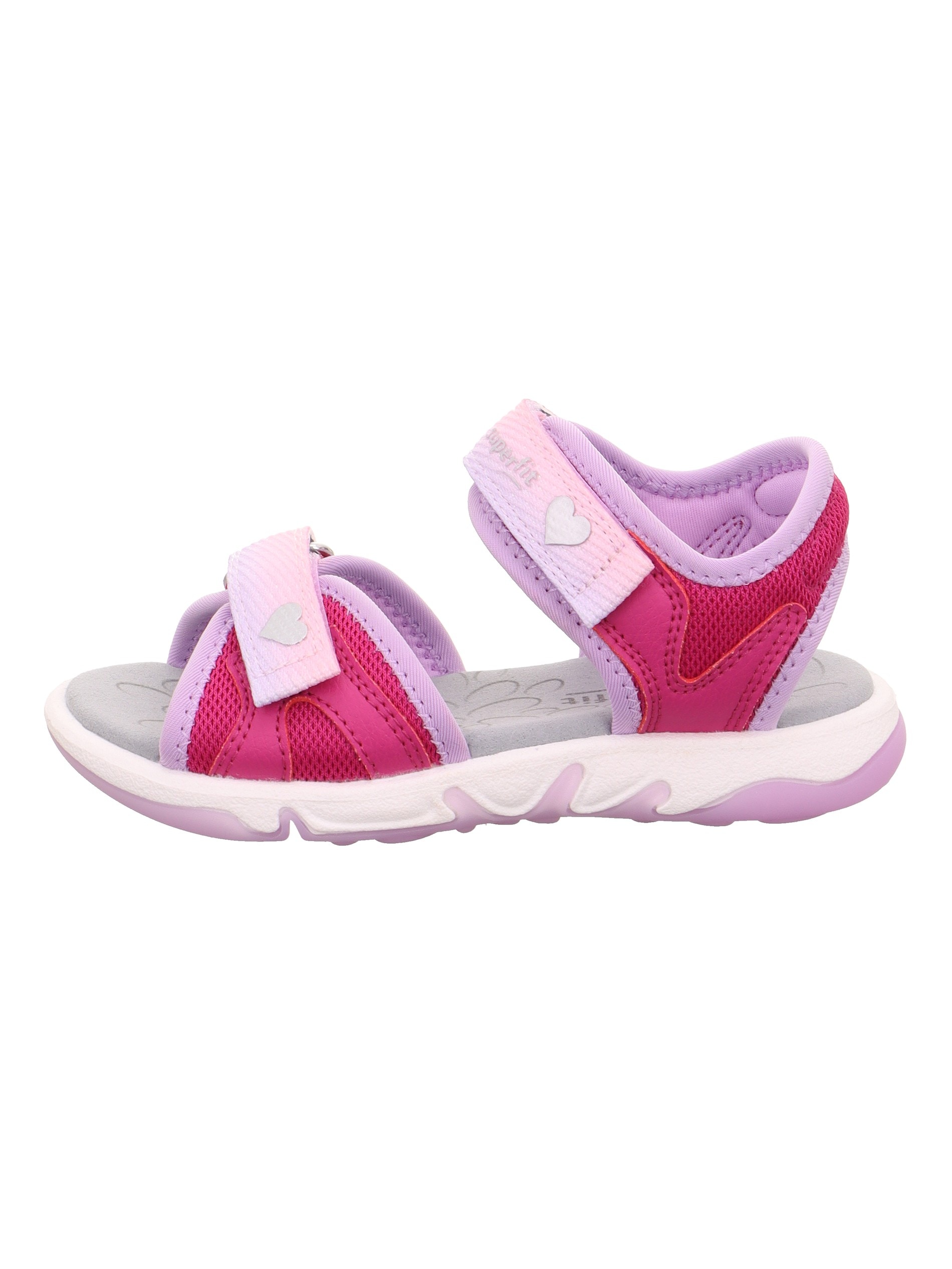 Superfit Sandale »PEBBLES WMS: mittel«  Sandalette mit süßem Motiv, Größenschablone zum Download