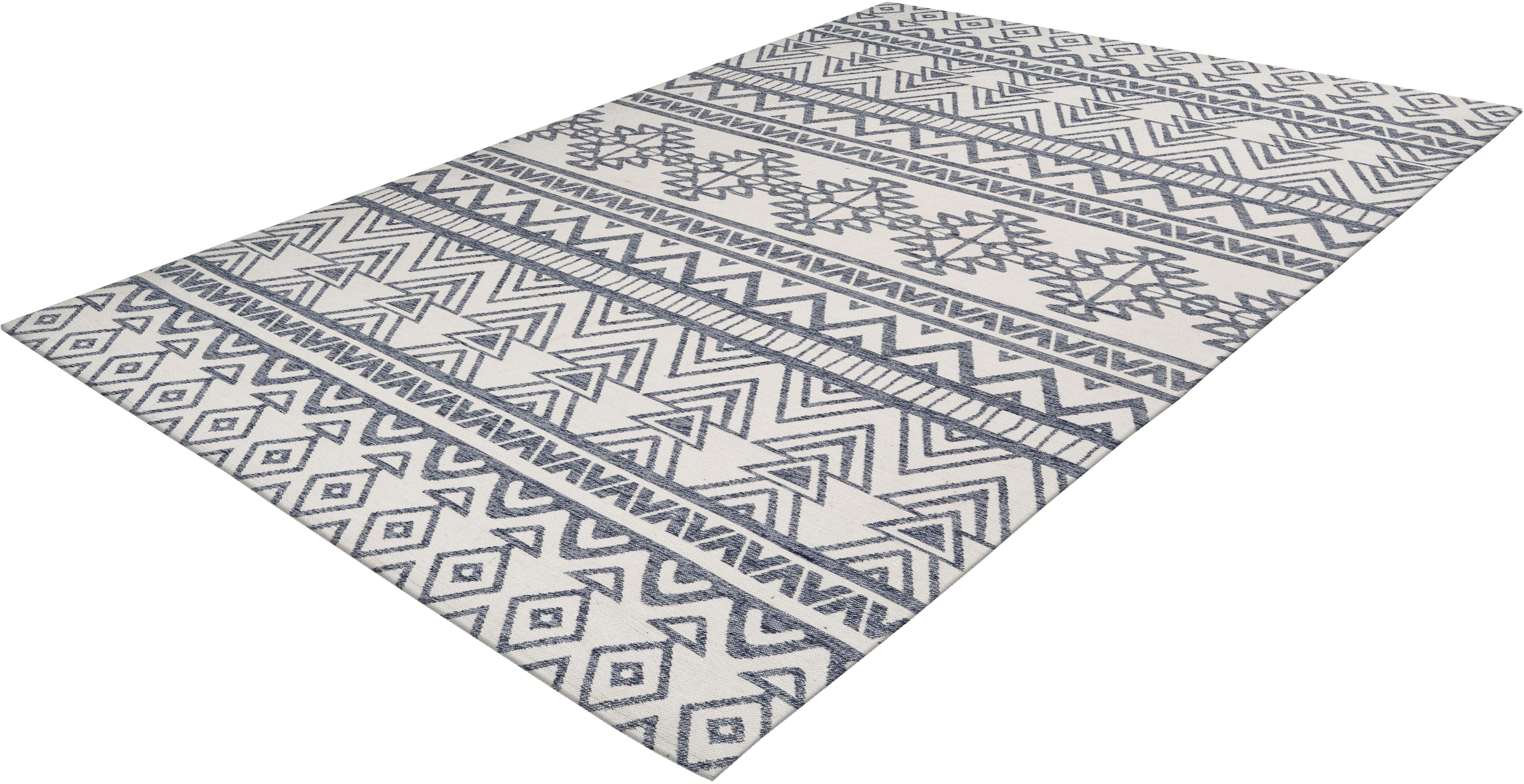 calo-deluxe Teppich »Rico 505«, rechteckig, 10 mm Höhe, In- und Outdoor geeignet, pflegeleicht, Wohnzimmer