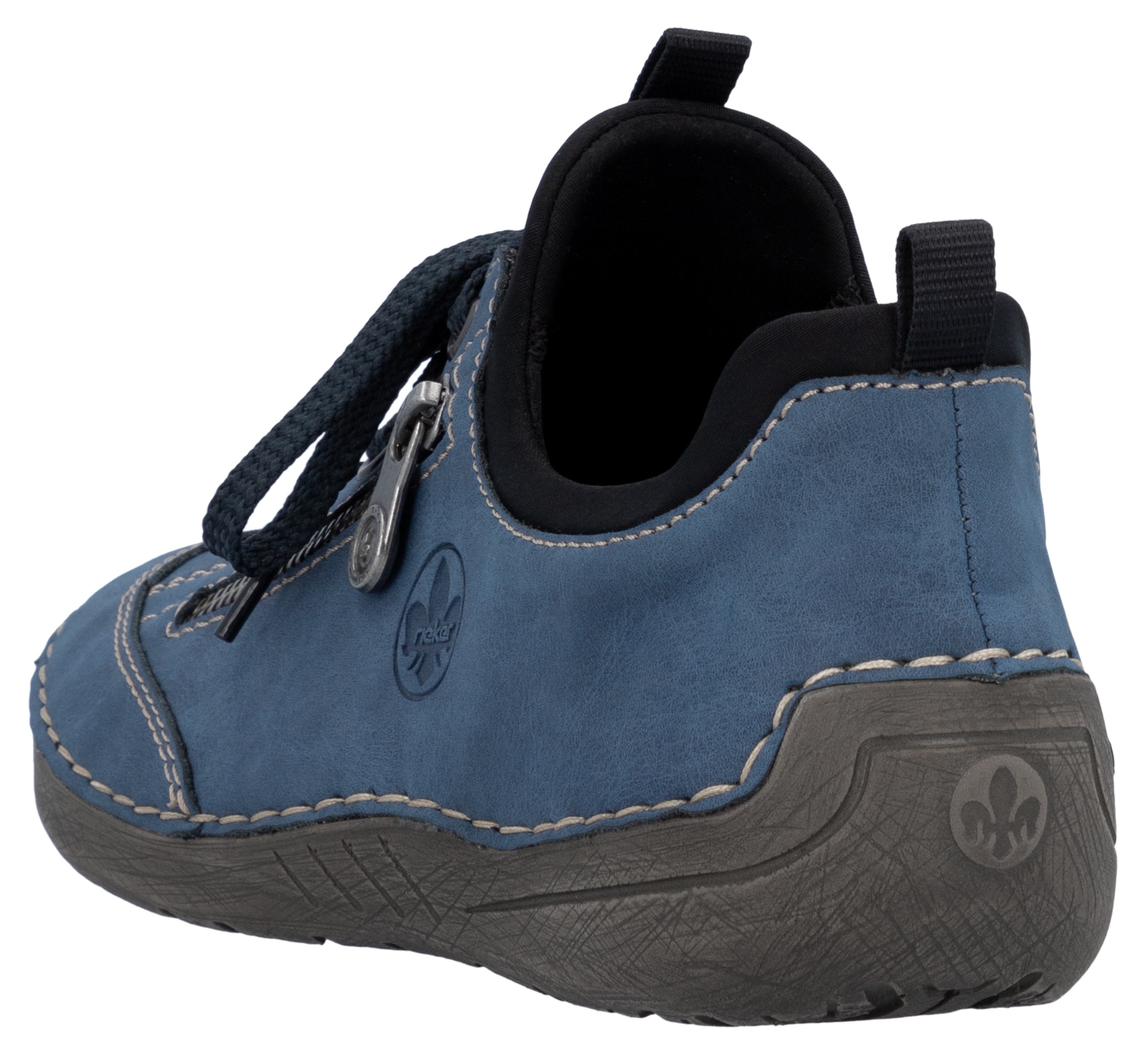Rieker Slip-On Sneaker, Slipper, Schlupfschuh, mit elastischem Einschlupf