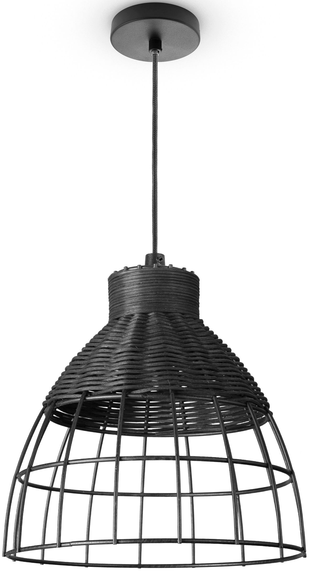 Paco Home Pendelleuchte »PUCA«, Leuchtmittel E27   ohne Leuchtmittel, Lampe günstig online kaufen