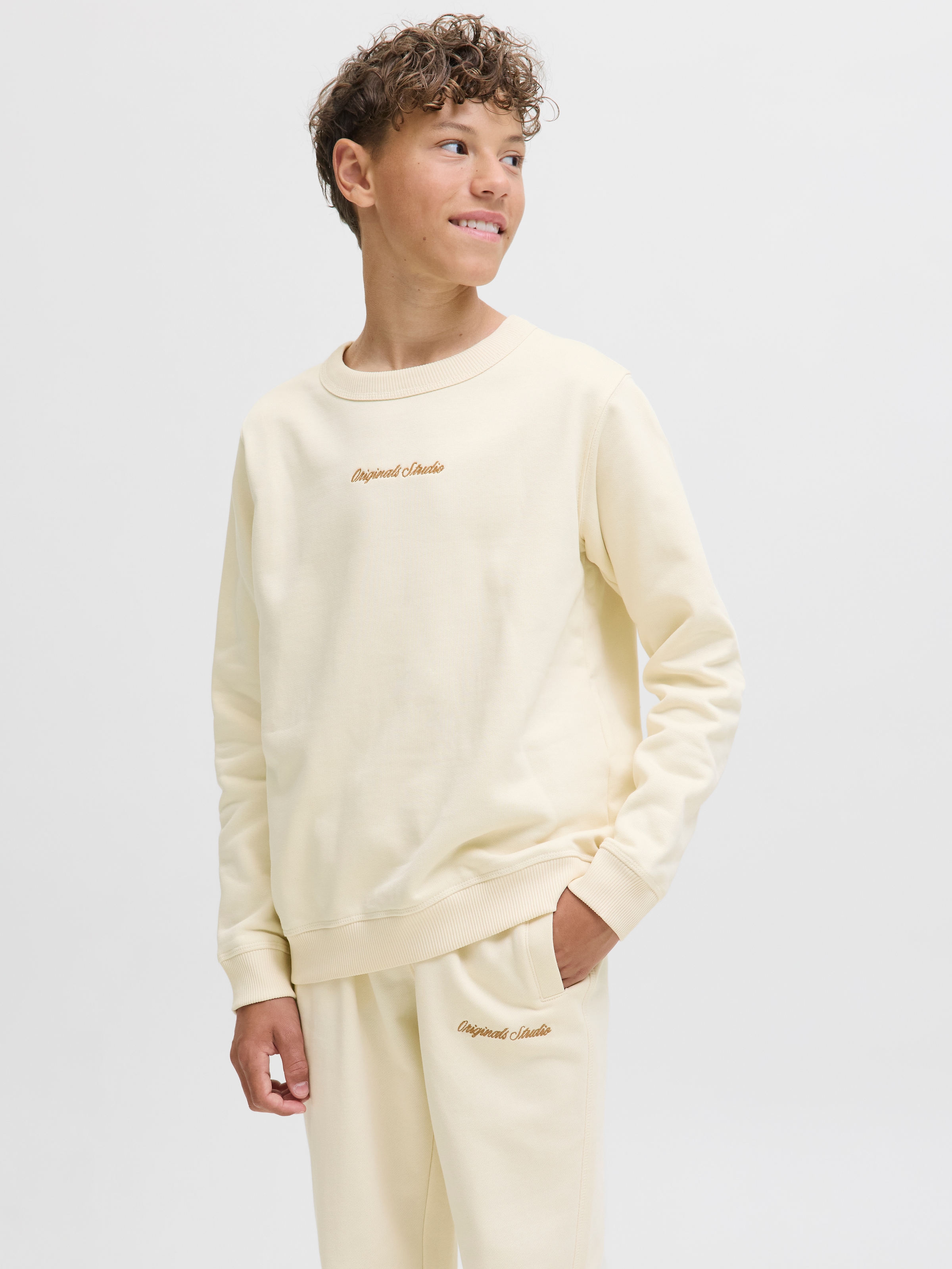 Jack & Jones Junior Sweatshirt »JORNORREBRO EMB SWEAT CREW NOOS JNR«
