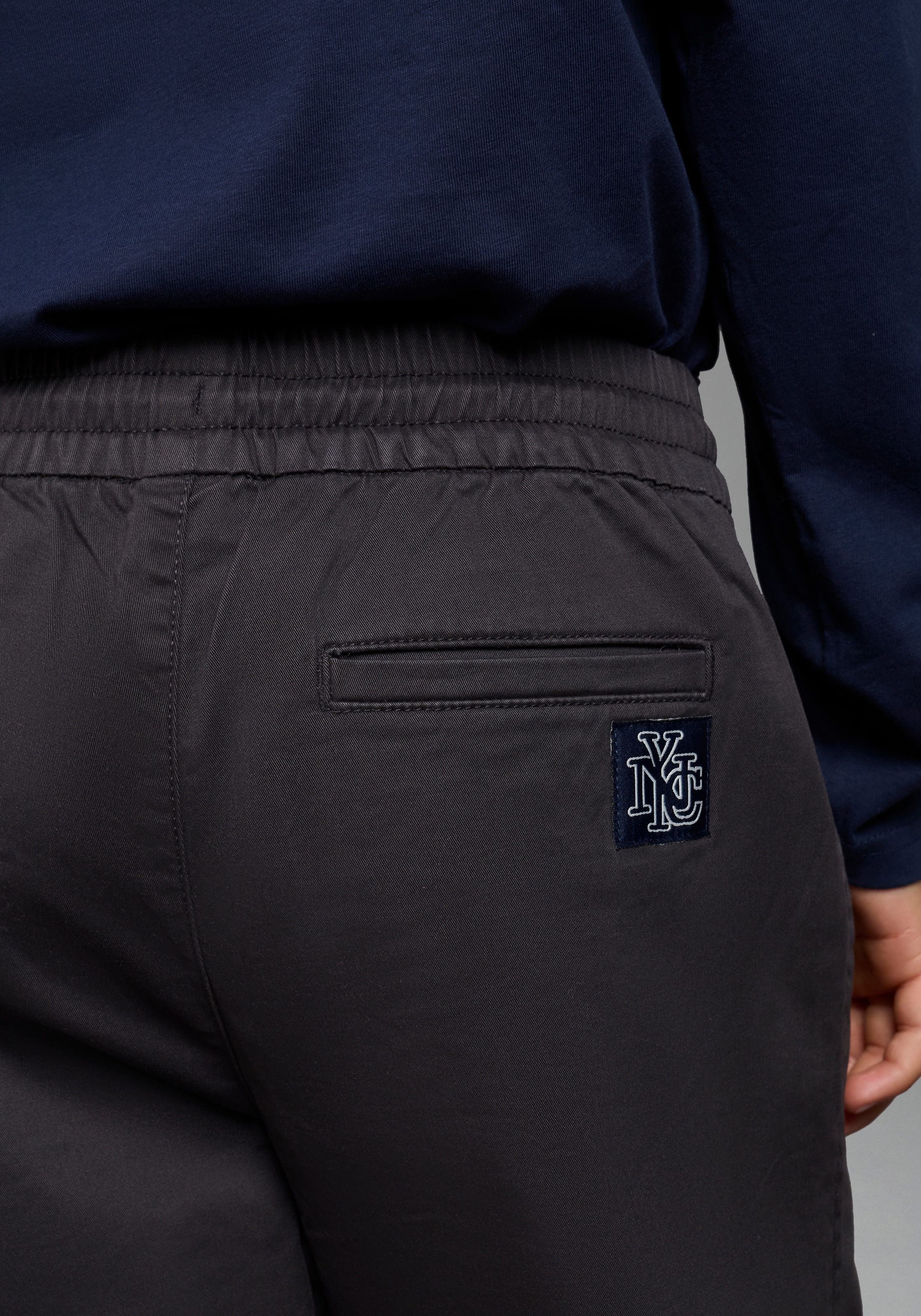 KIDSWORLD Schlupfhose »Twillhose in Schlupfform«  gerade Passform, mit innenliegendem Gummizug im Bund
