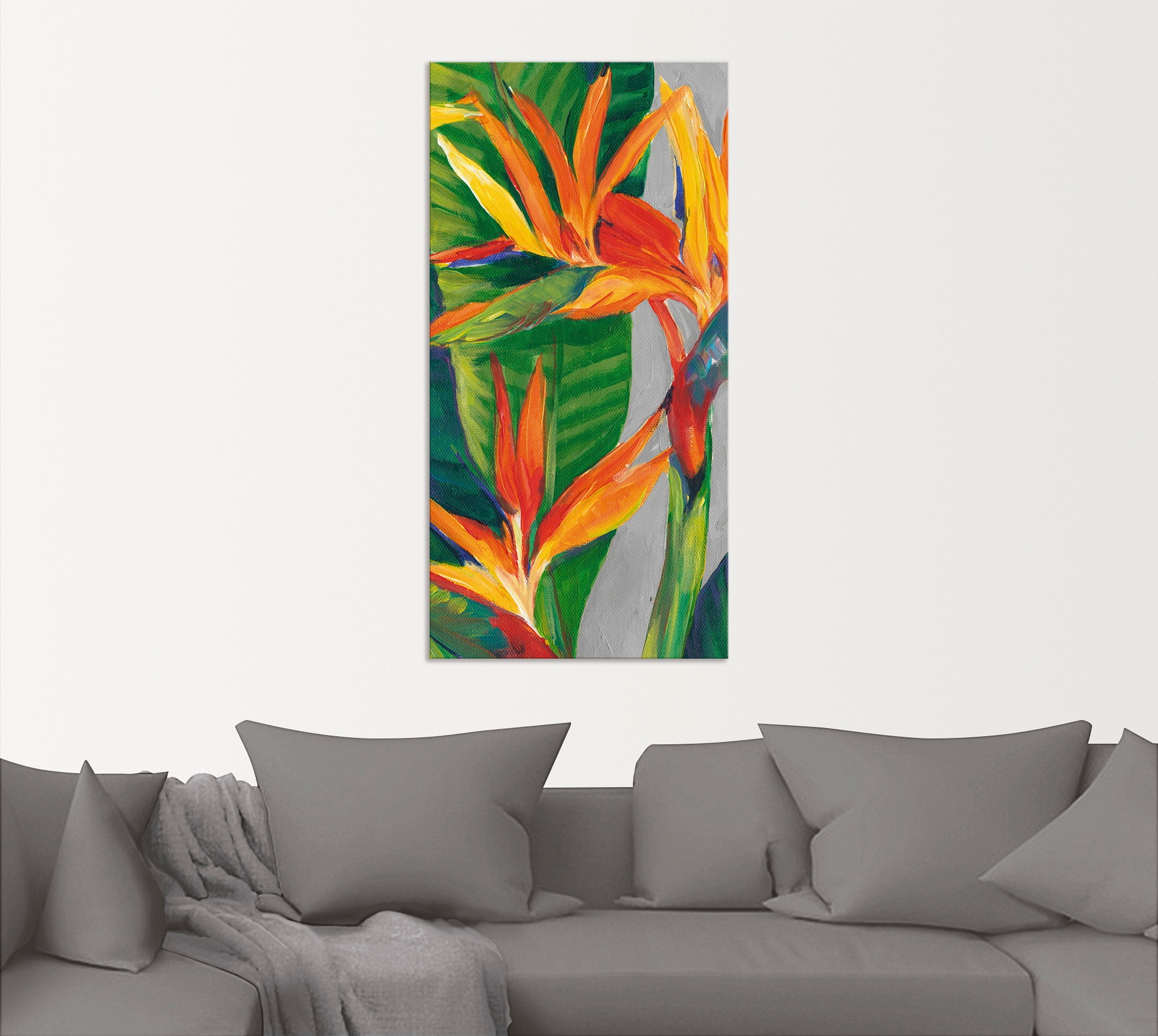 Artland Wandbild »Paradiesvogel II«, Pflanzen, (1 St.), als Alubild, Outdoorbild, Leinwandbild, Poster in verschied. Größen